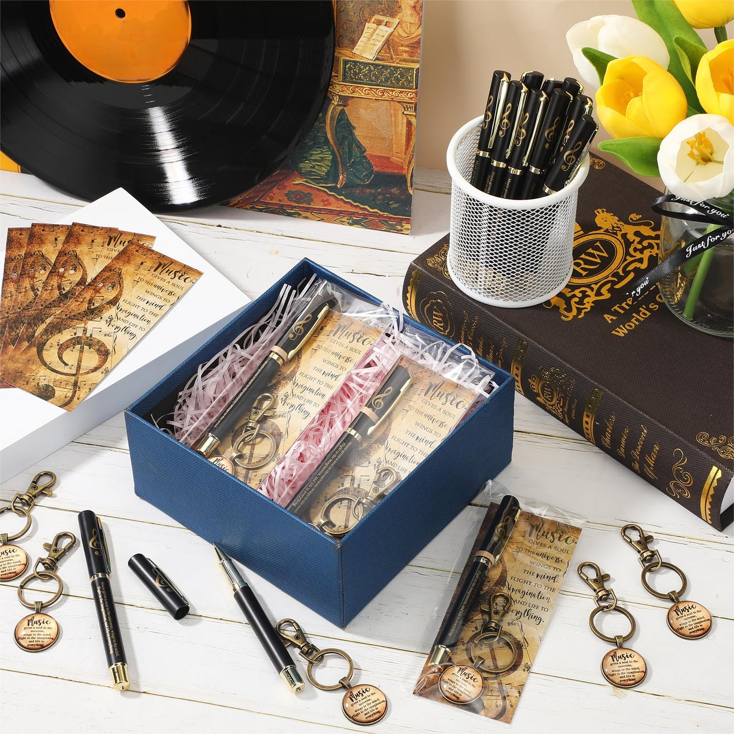Spakon 60 Pcs Music Appreciation Gifts Bulk Musical Party Favors
