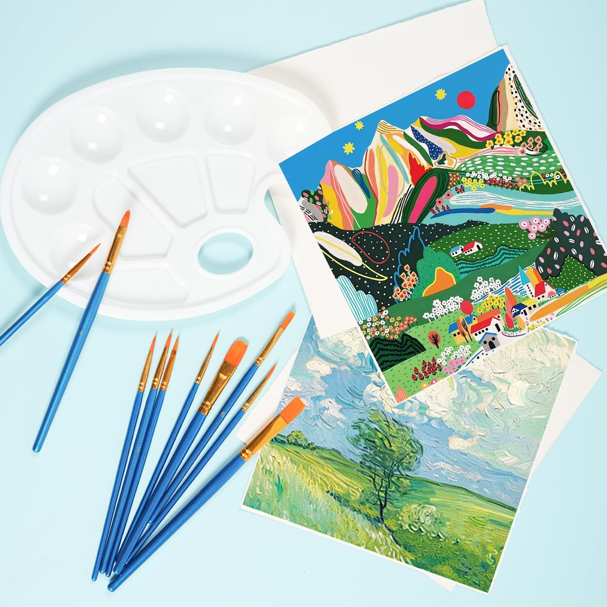 S & E TEACHER'S EDITION 330 Pcs Paint Brush Set