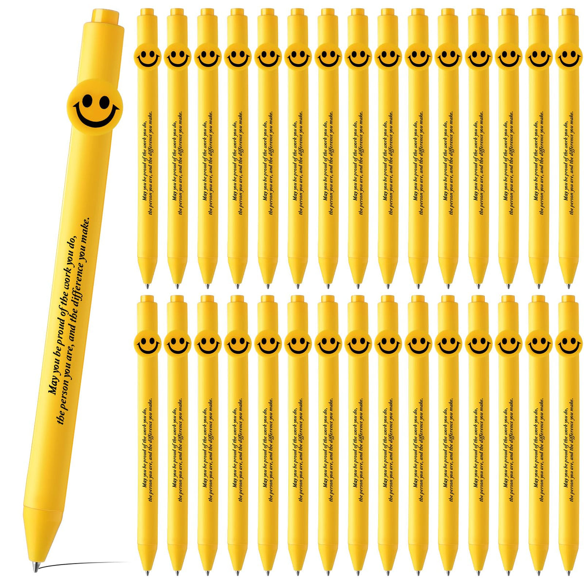 Fuutreo 50 Pcs Funny Pens Employee Appreciation Gifts, Proud