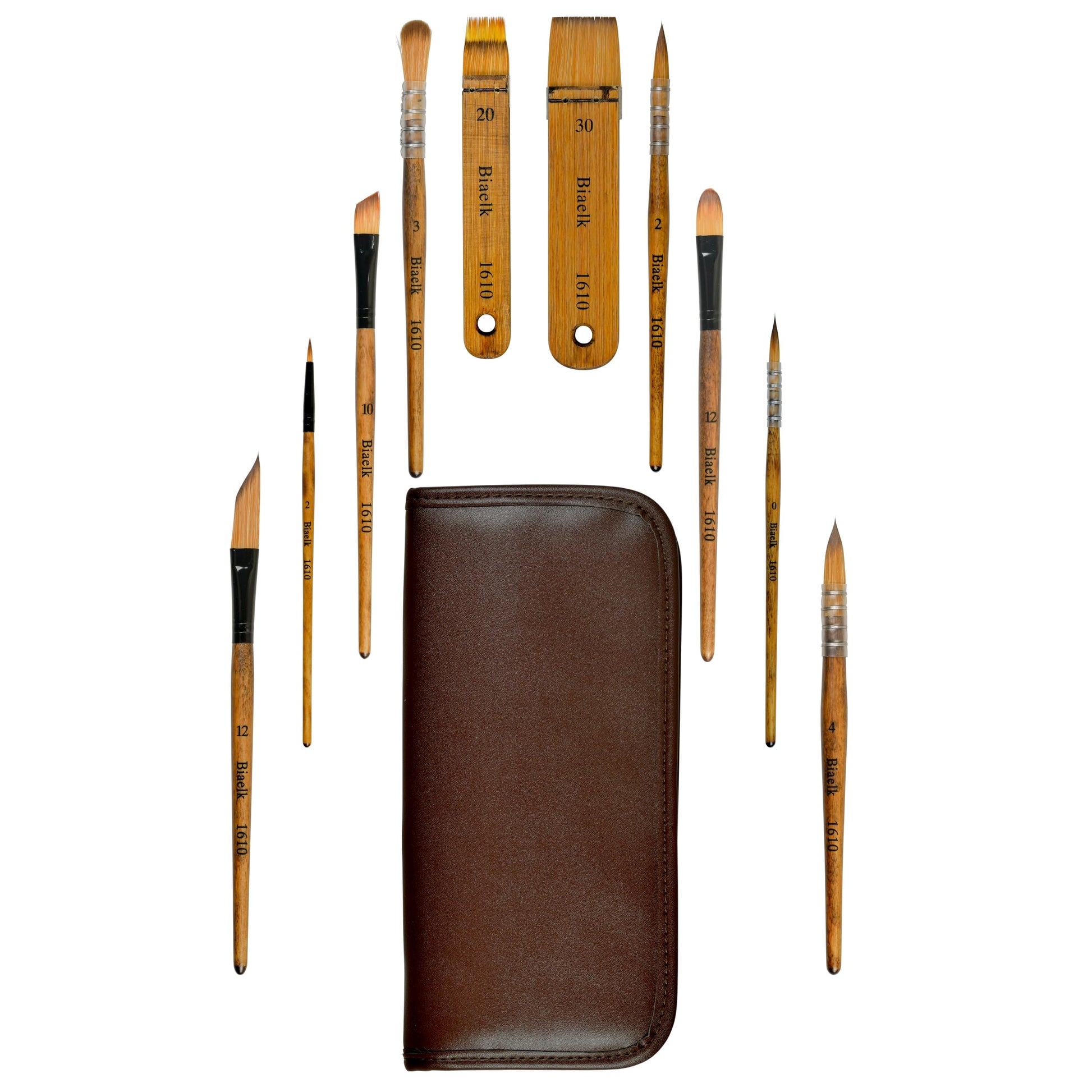 Professional Watercolor Brushes Set,Soft Synthetic Bristle,Rounds/Hake/Dagger Brushes for