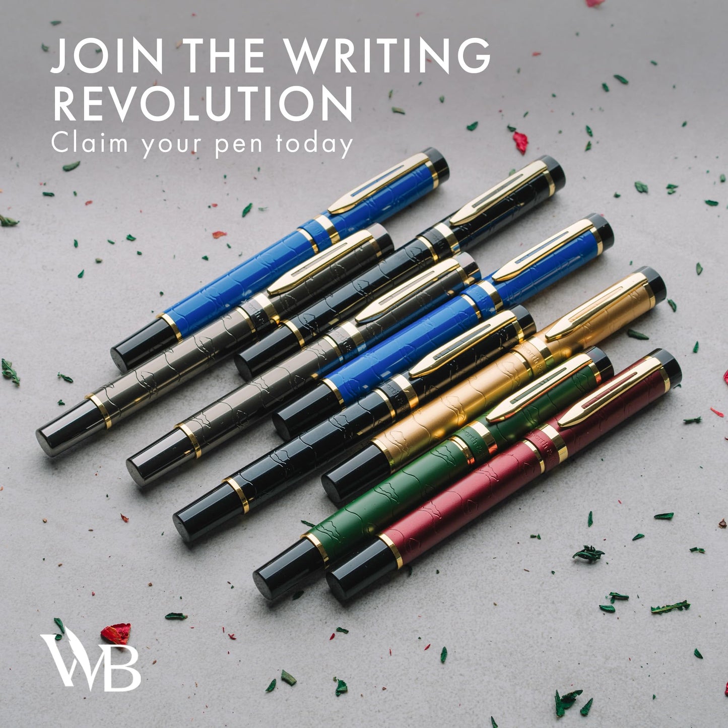 Wordsworth & Black Primori Fountain Pen Set for Writing, Extra Fine Nib