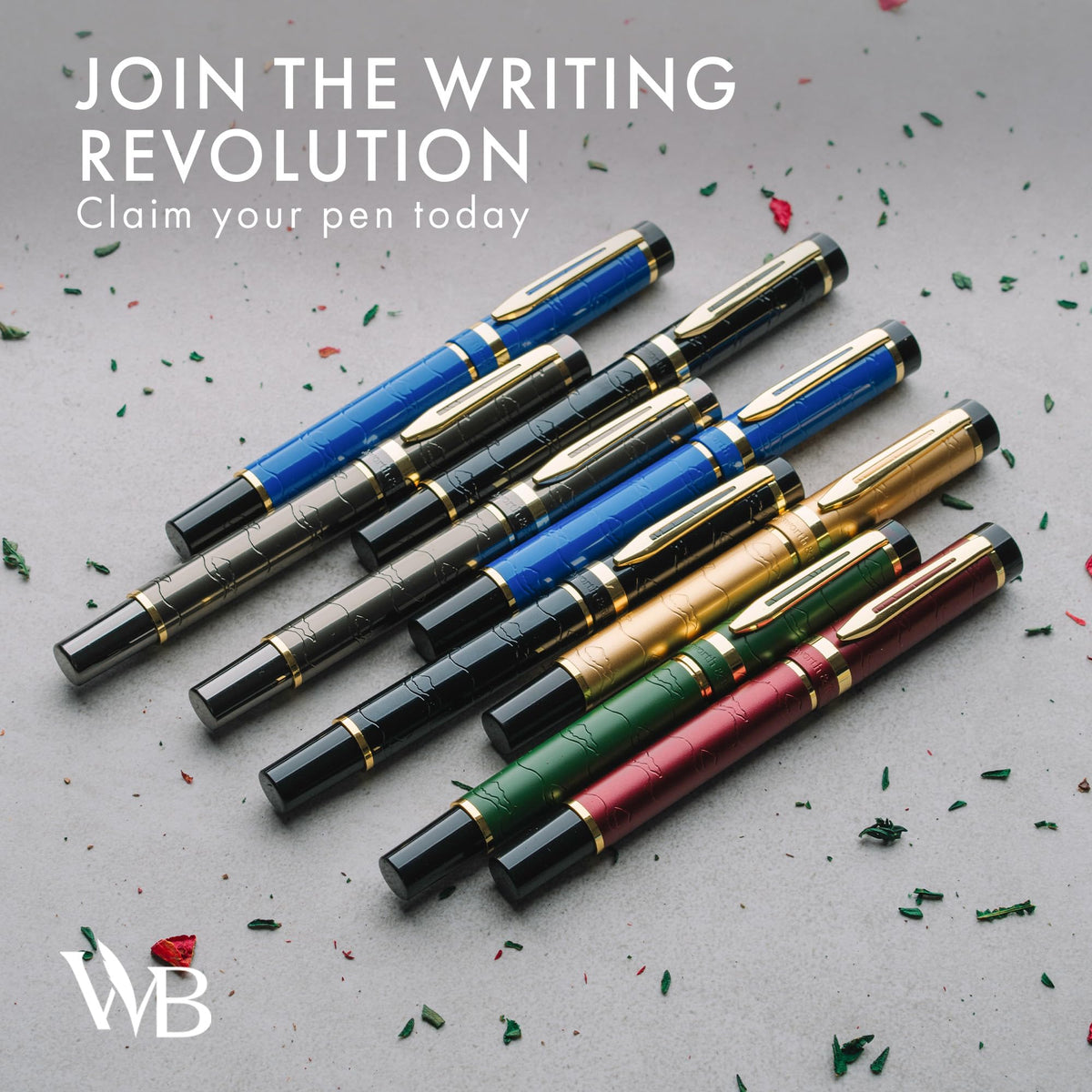 Wordsworth & Black Primori Luxury Fountain Pen Set for Writing, Medium Nib