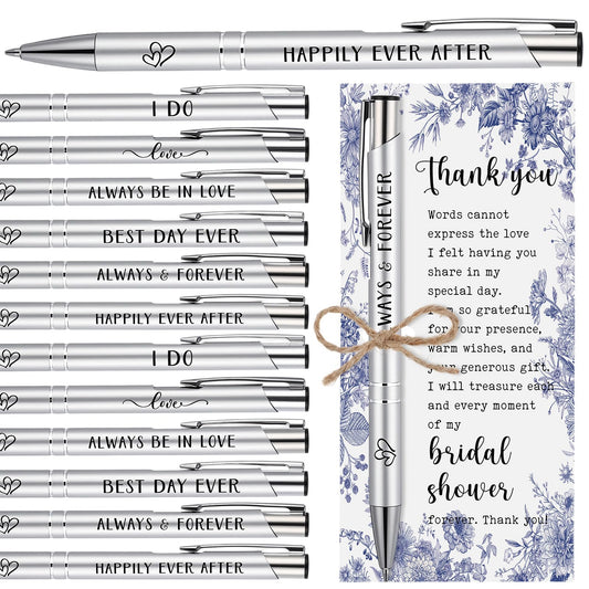 Chiisong 30 Sets Bridal Shower Favors for Guests, Blue Floral