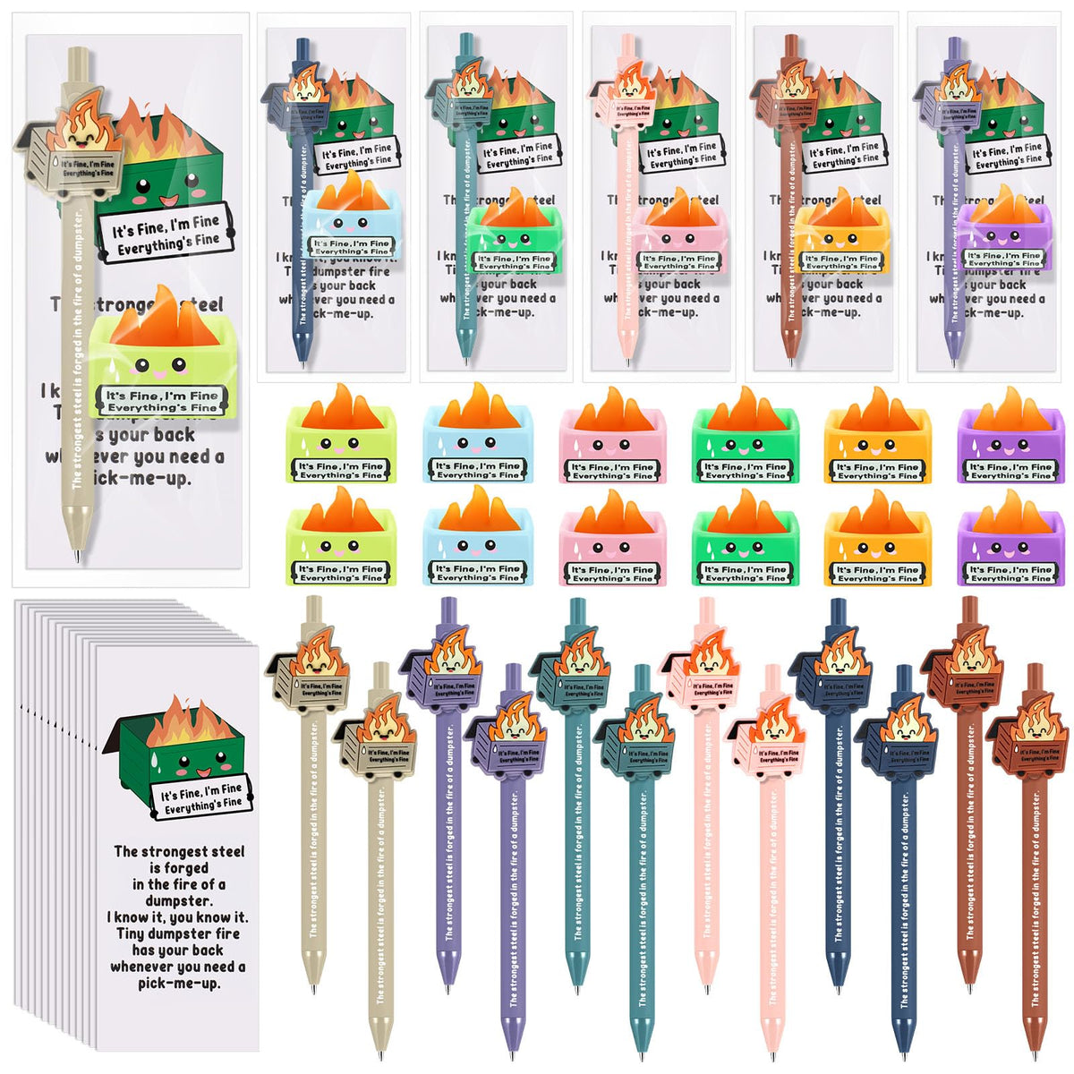 TecUnite Dumpster 30 Sets Classroom Motivation Gifts Bulk