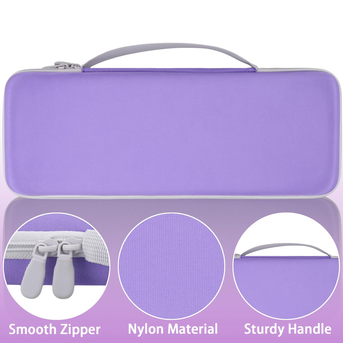 co2CREA Hard Case for Logitech POP ICON Keyboard & Mouse Combo, Lilac