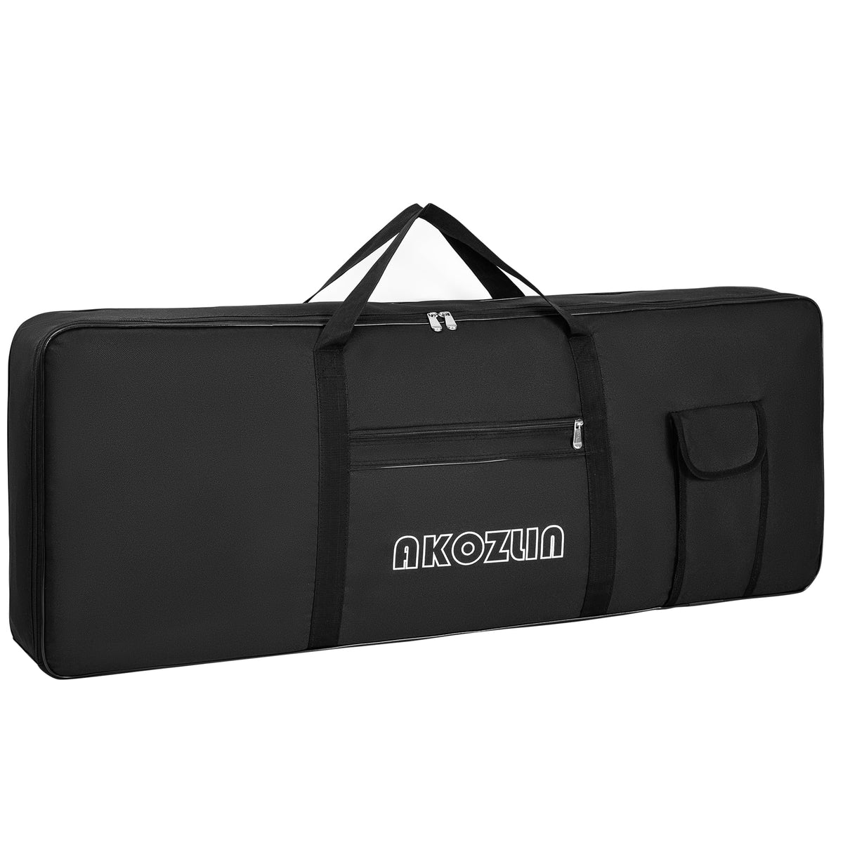 AKOZLIN 76-Key Portable Keyboard Bag, 46.8"x6"x18.1"Soft Gig Bag