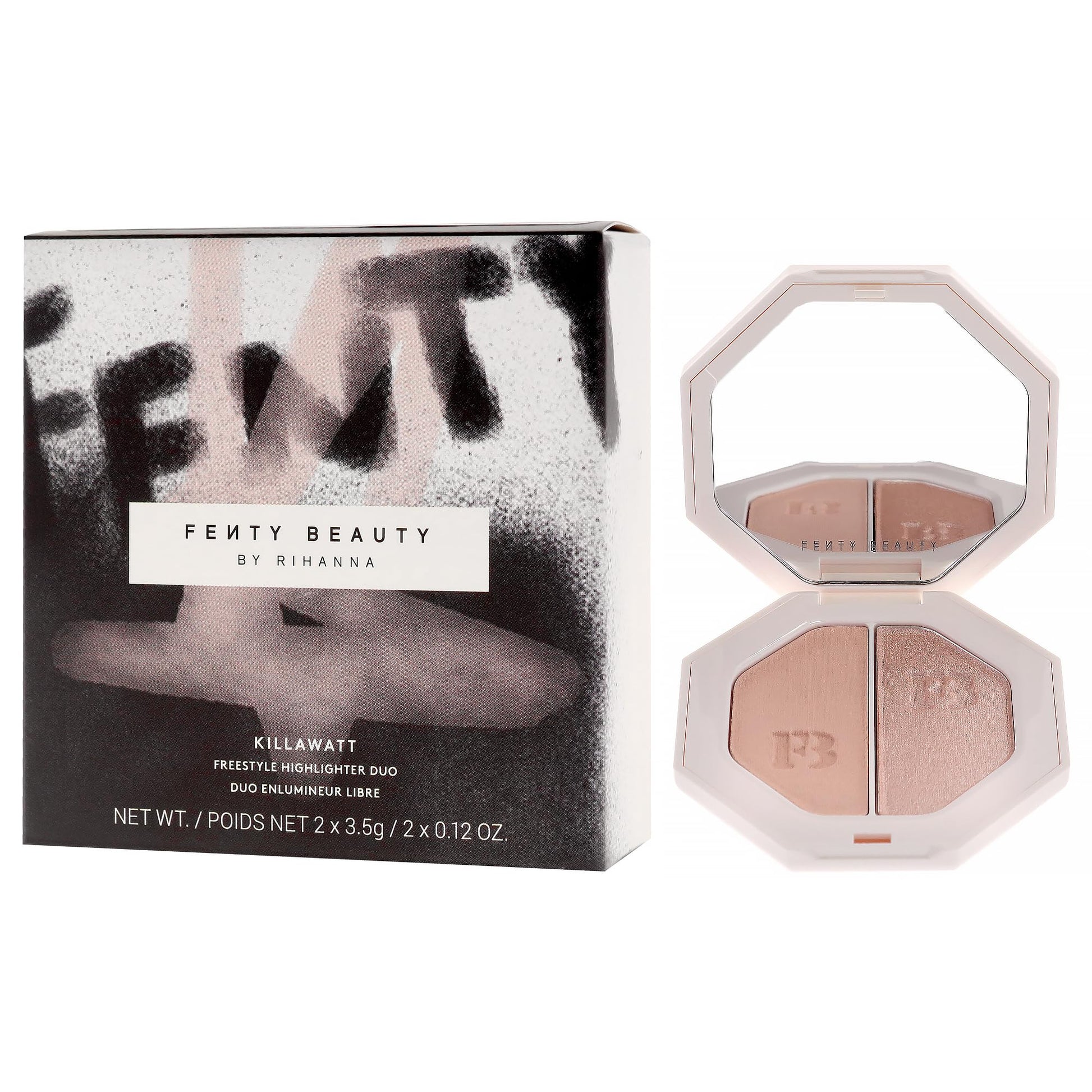 Fenty Beauty by Rihanna Killawatt Freestyle Highlighter Lightning Dust/Fire Crystal