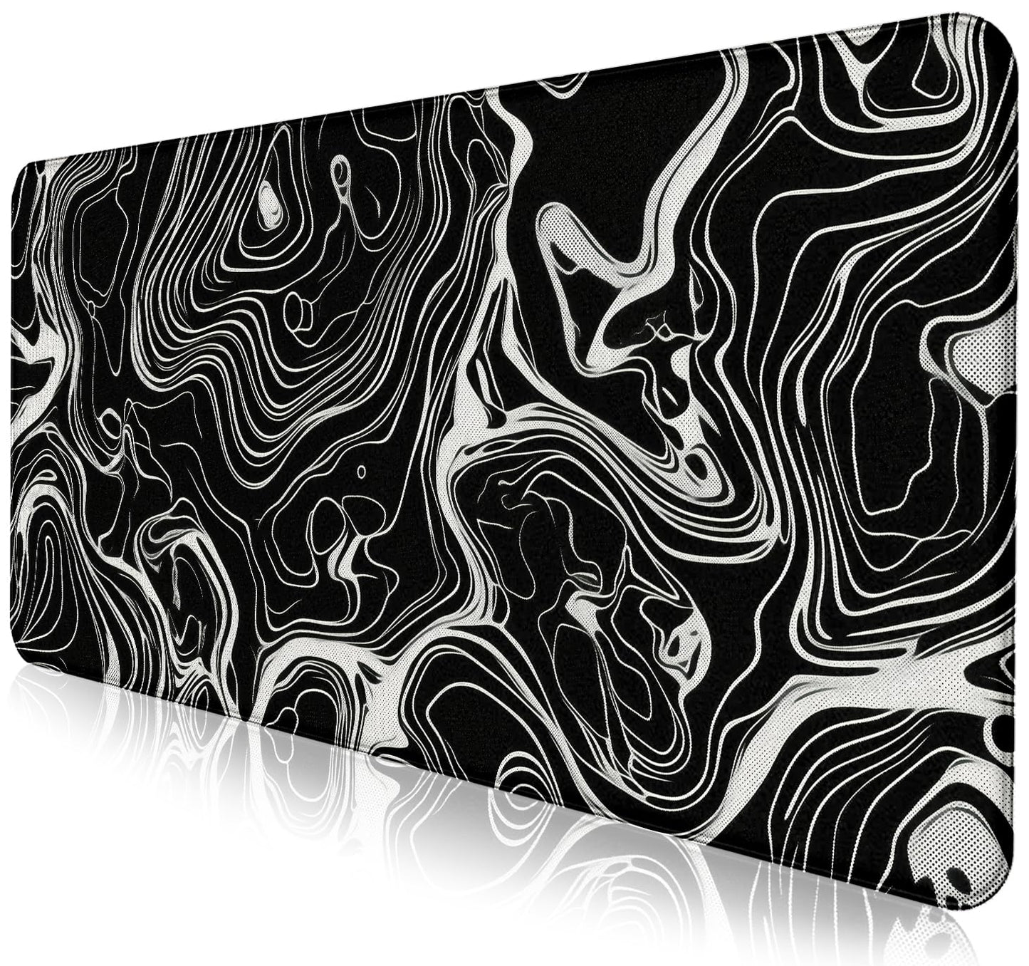 Marble Patterned XL Gaming Mouse Pad, Suitable for Office and Study Mouse Pads