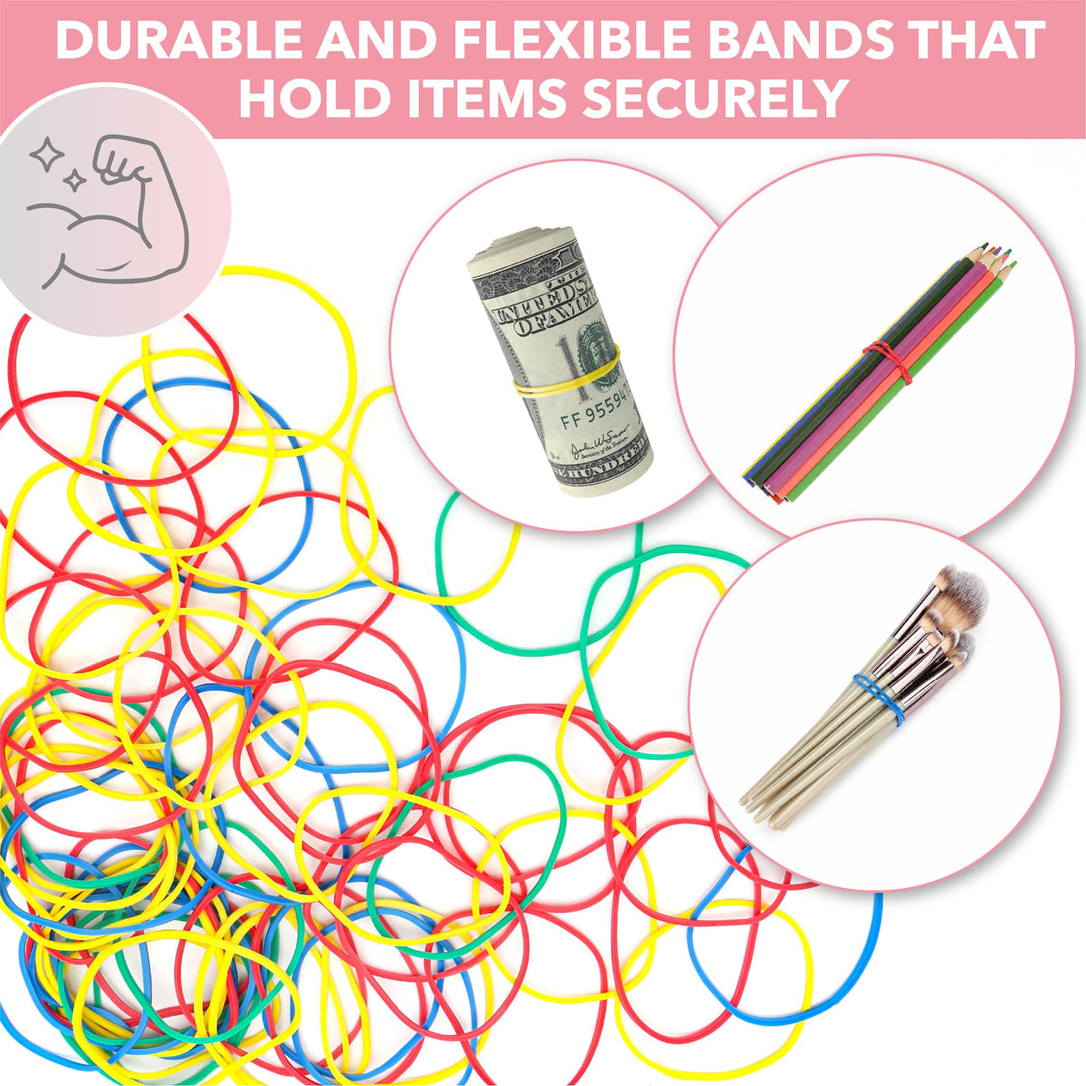 Mr. Pen- Paper Clips and Binder Clips, 272 PCS, Assorted Colors Medium