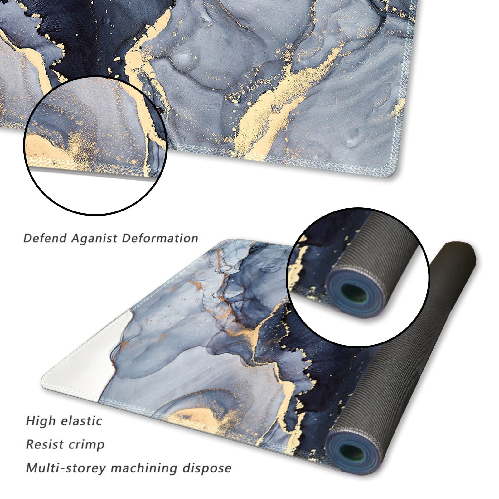 Extended Gaming Mouse Pad XXL ArtSo Large Keyboard Mat Long Mousepad Desk Decor Writing Pad Non
