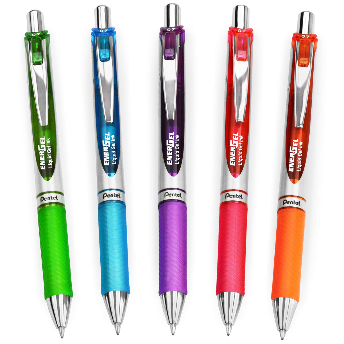 Pentel EnerGel XM BL77 - Retractable Liquid Gel Ink Pen - 0.7mm - 54% Recycled - In Envelope Gift