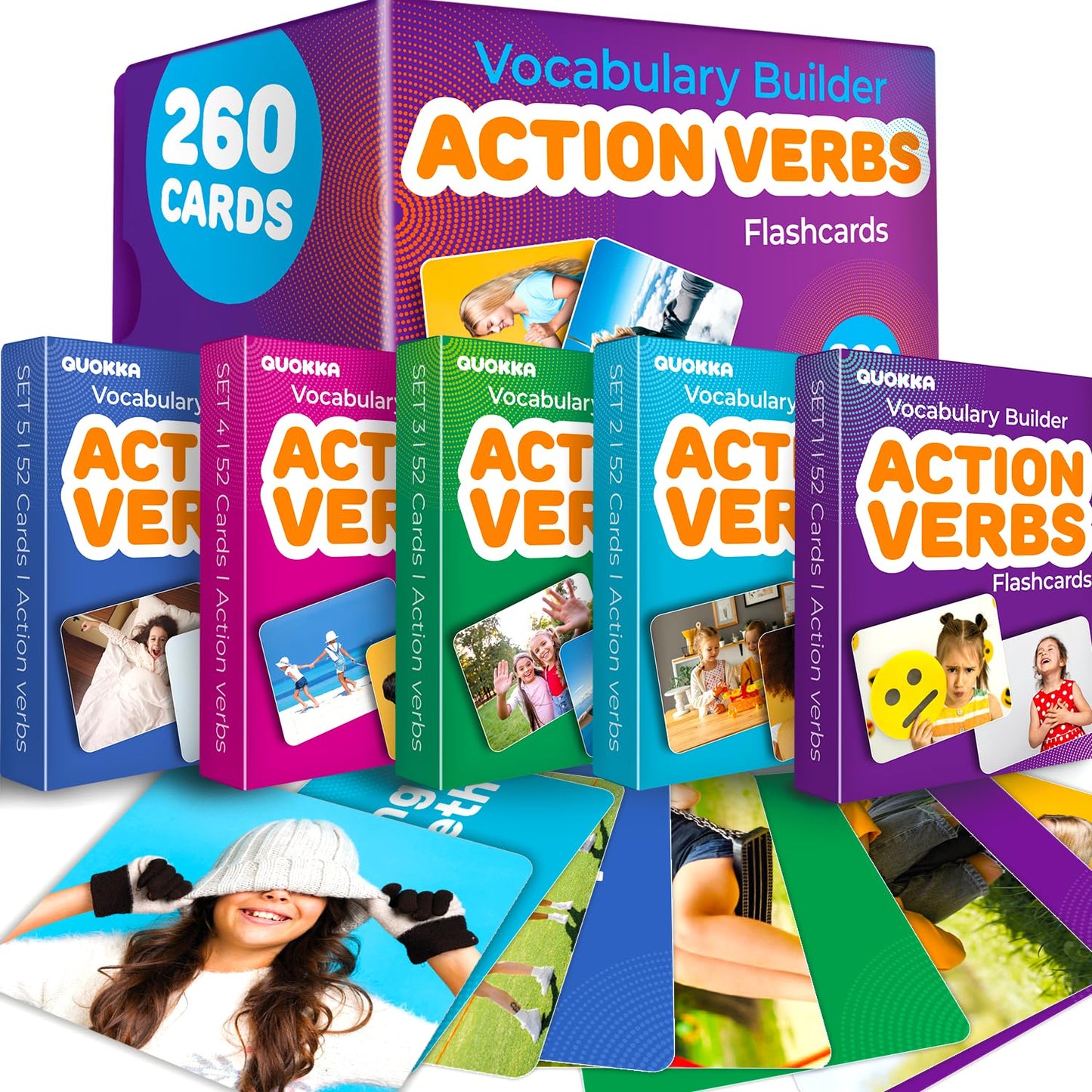 Vocabulary Builder Flash Cards for Kids Ages 4-8 — Speech Therapy Materials