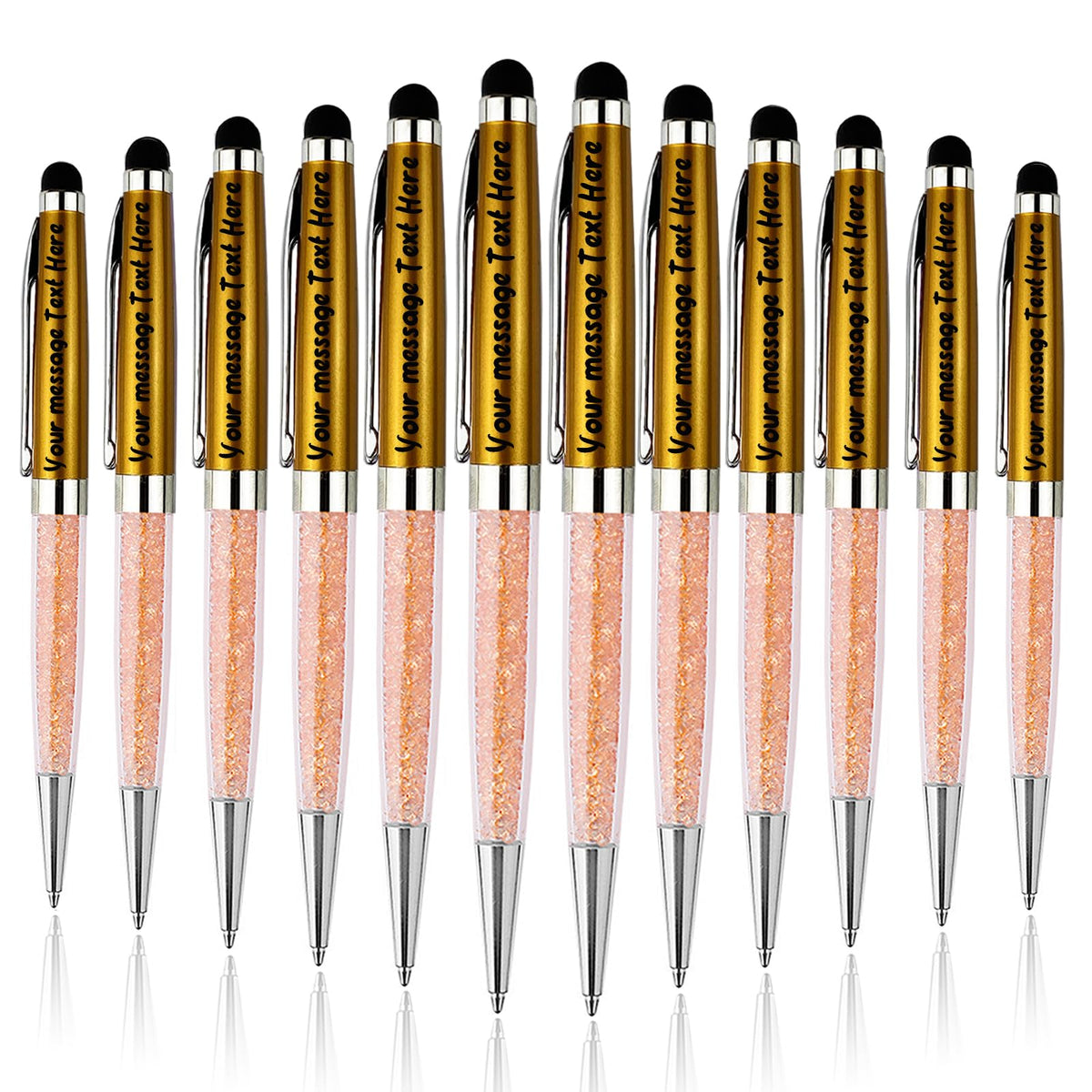Yastar Personalized Pens with Stylus Tip-Business,Graduation,Anniversaries