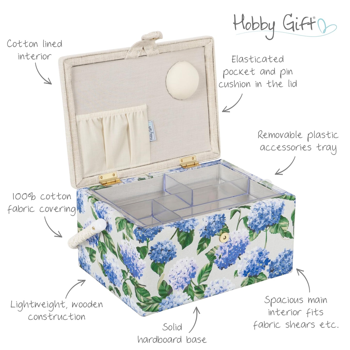 Hobby Gift Medium Sewing Box Organiser