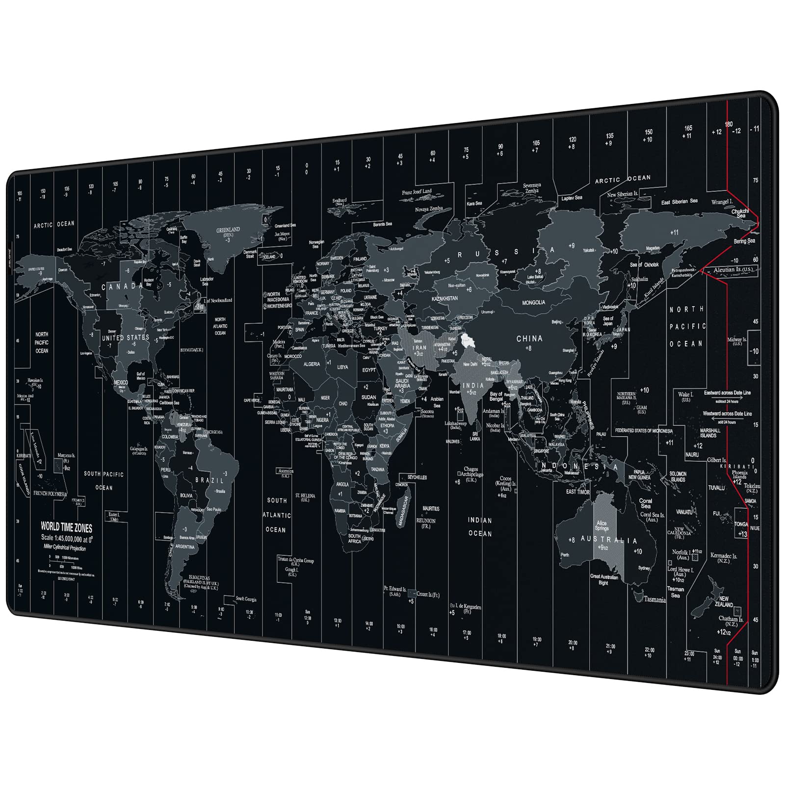 JIALONG Large Gaming Mouse Pad Extended Desk Mat XXL Mousepad with Non-Slip Keyboard Pad for Office