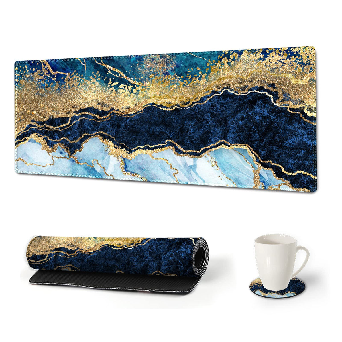 ArtSo Large Gaming Mouse Pad Extended Desk Pad XL Keyboard Mat Long Mousepad Decor Writing Pad