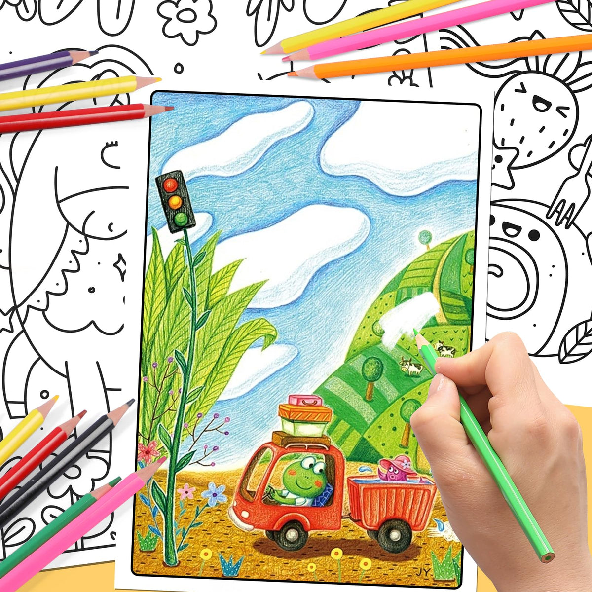 336 Packs Colored Pencils Bulk Classroom, Colored Pencils for Kids 12 Color