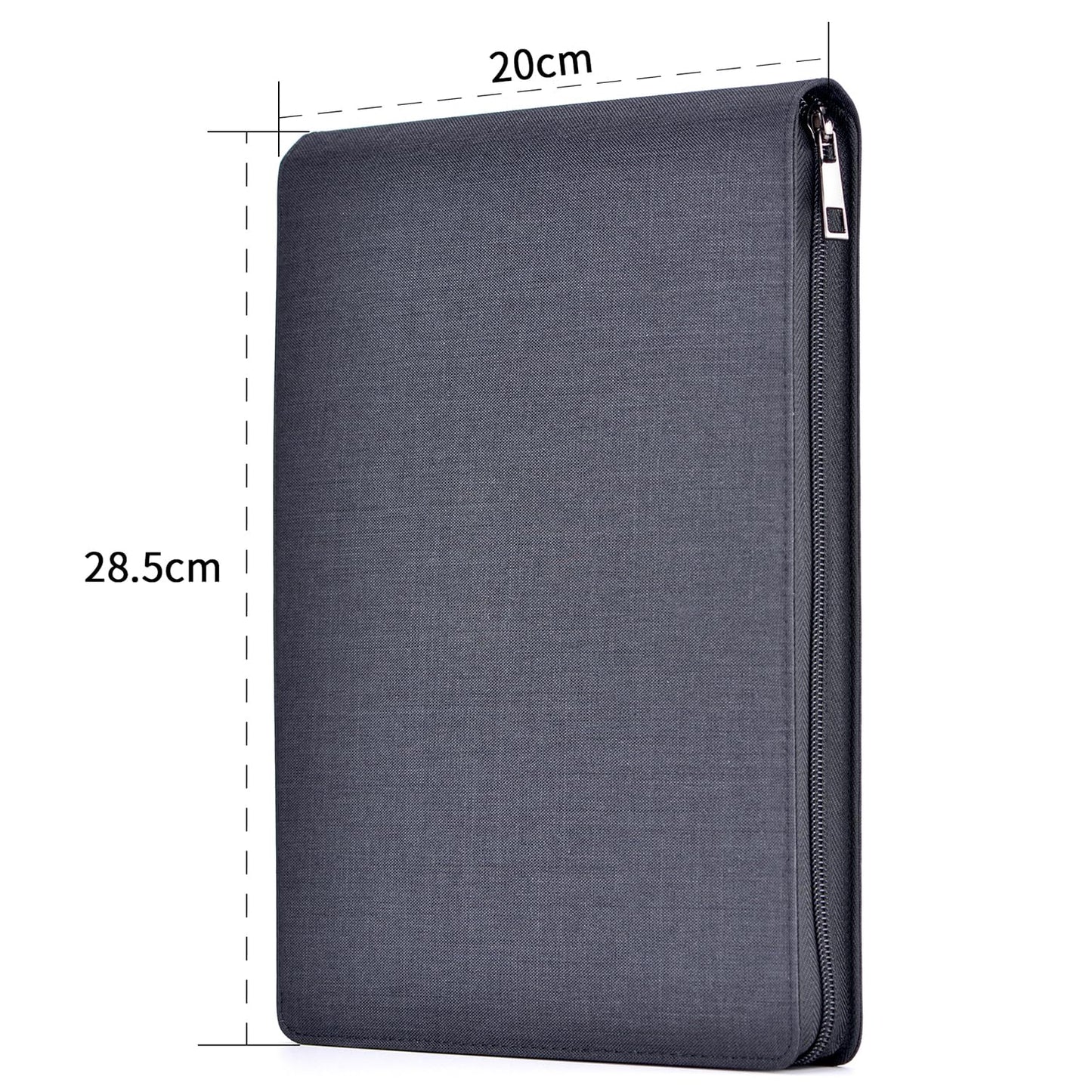 Asvine 24 Fountain Pen Case Black Organizer Bag - Premium Waterproof Canvas Pen Display Holder