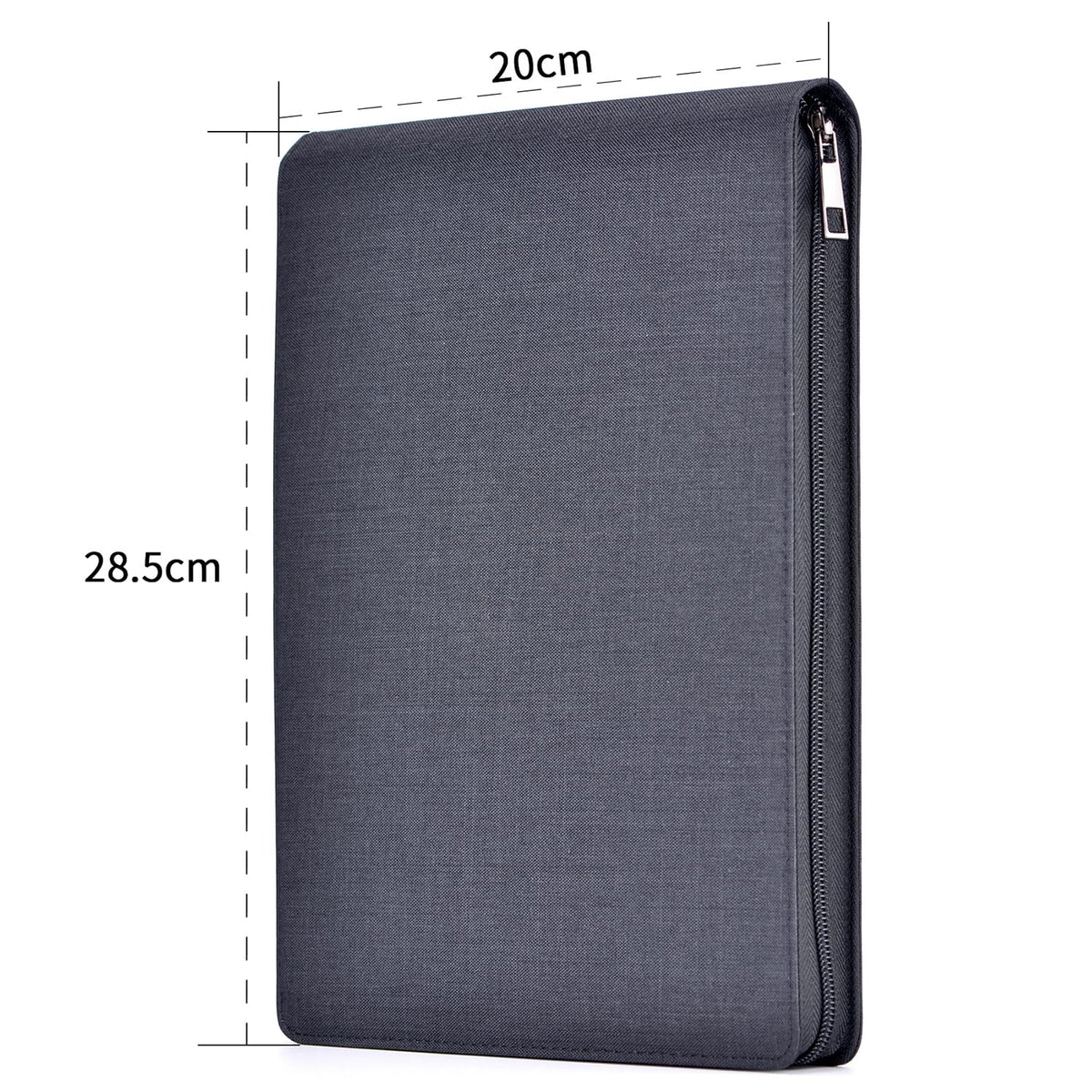 Asvine 24 Fountain Pen Case Black Organizer Bag - Premium Waterproof Canvas Pen Display Holder