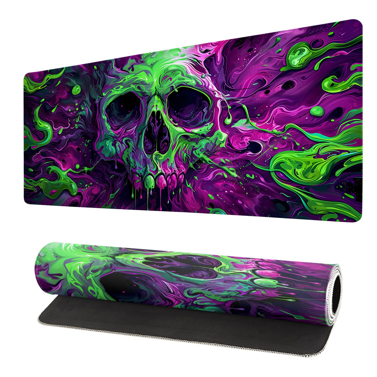 Gaming Mouse Pad Desk Pad,Extended Big Mouse Pad,31.5x11.8 Inch Long Computer Keyboard Mouse Mat