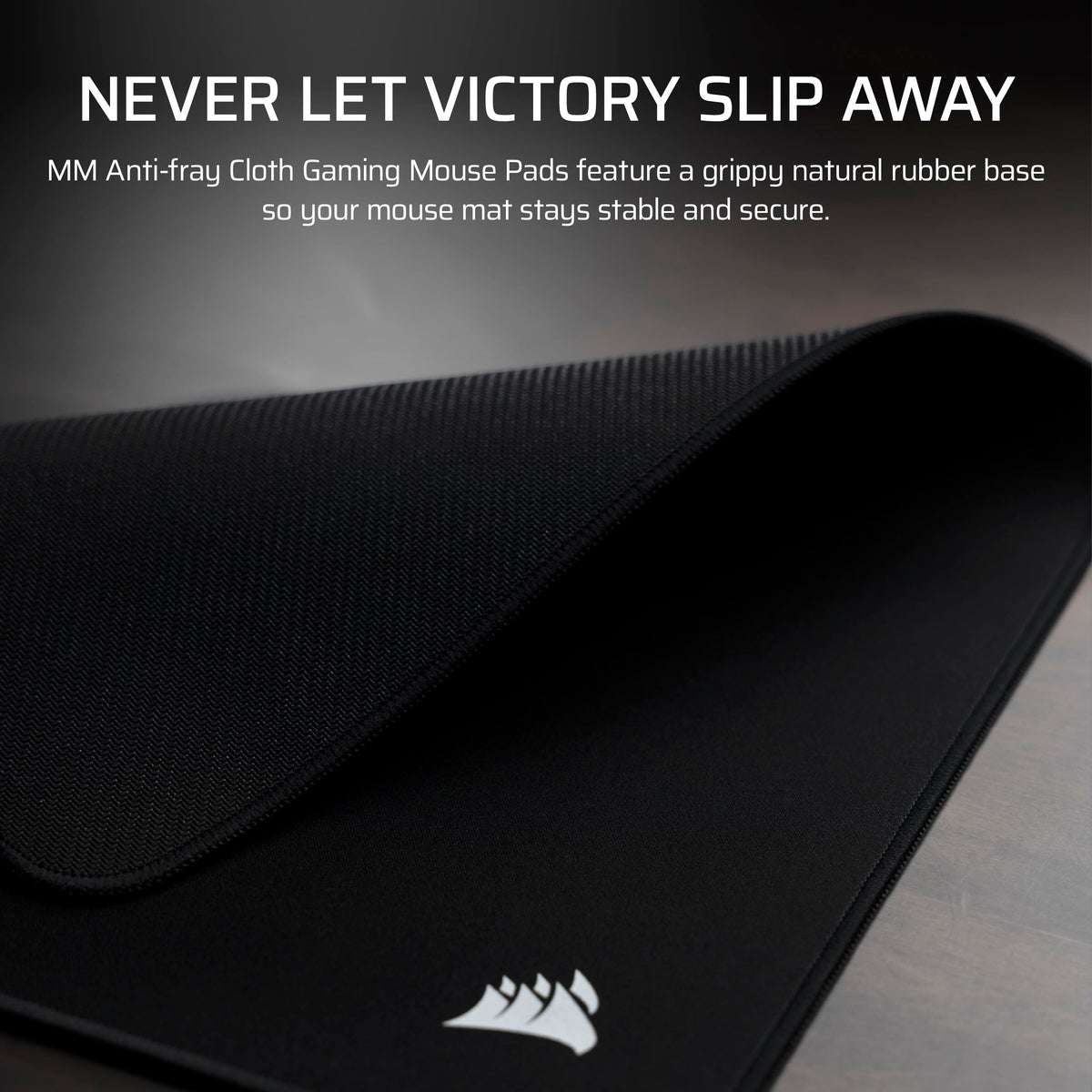 Corsair MM Anti-Fray Cloth Gaming Mouse Pad – Black