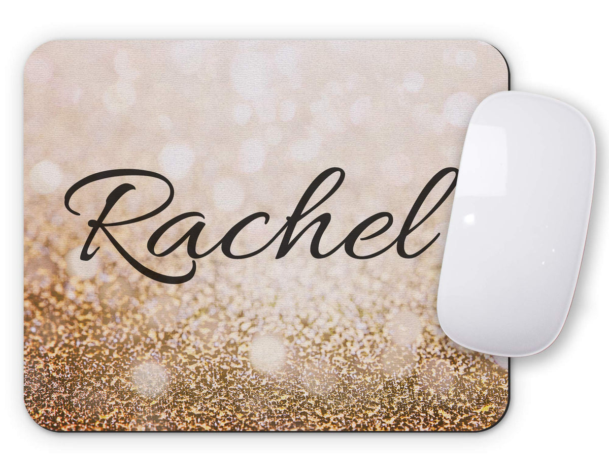 Personalized Mouse Pad - Add Your Name - Beautiful Vivid Detailed Print. Brighten up Your workspace