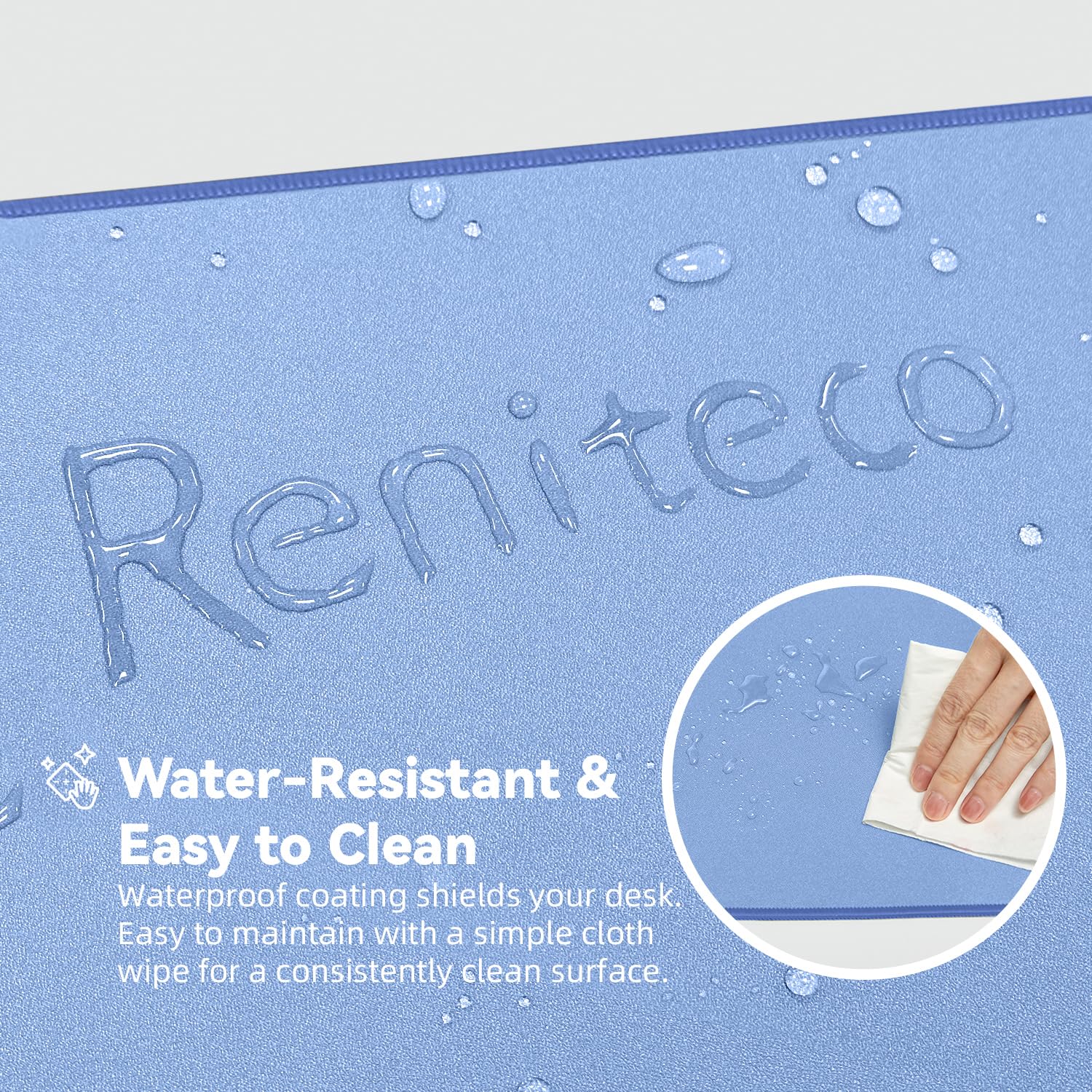 Reniteco Waterproof Large Office & Gaming Mouse Pad, 31.5" x 11.8" x 0.12"
