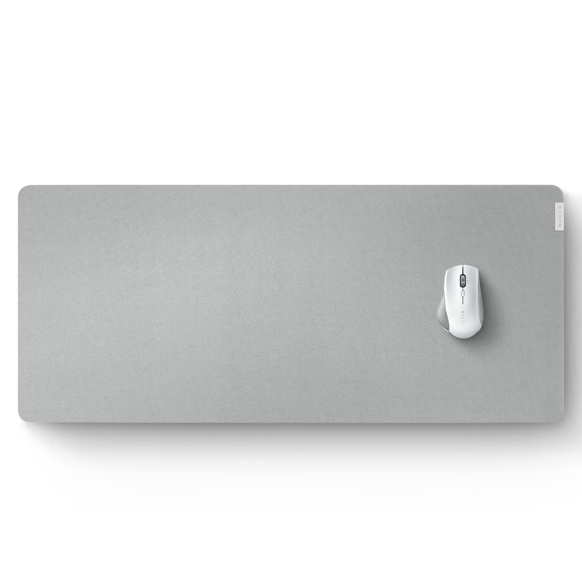 Razer Pro Glide Soft Mouse Mat, Textured Micro-Weave Cloth, White, XXL