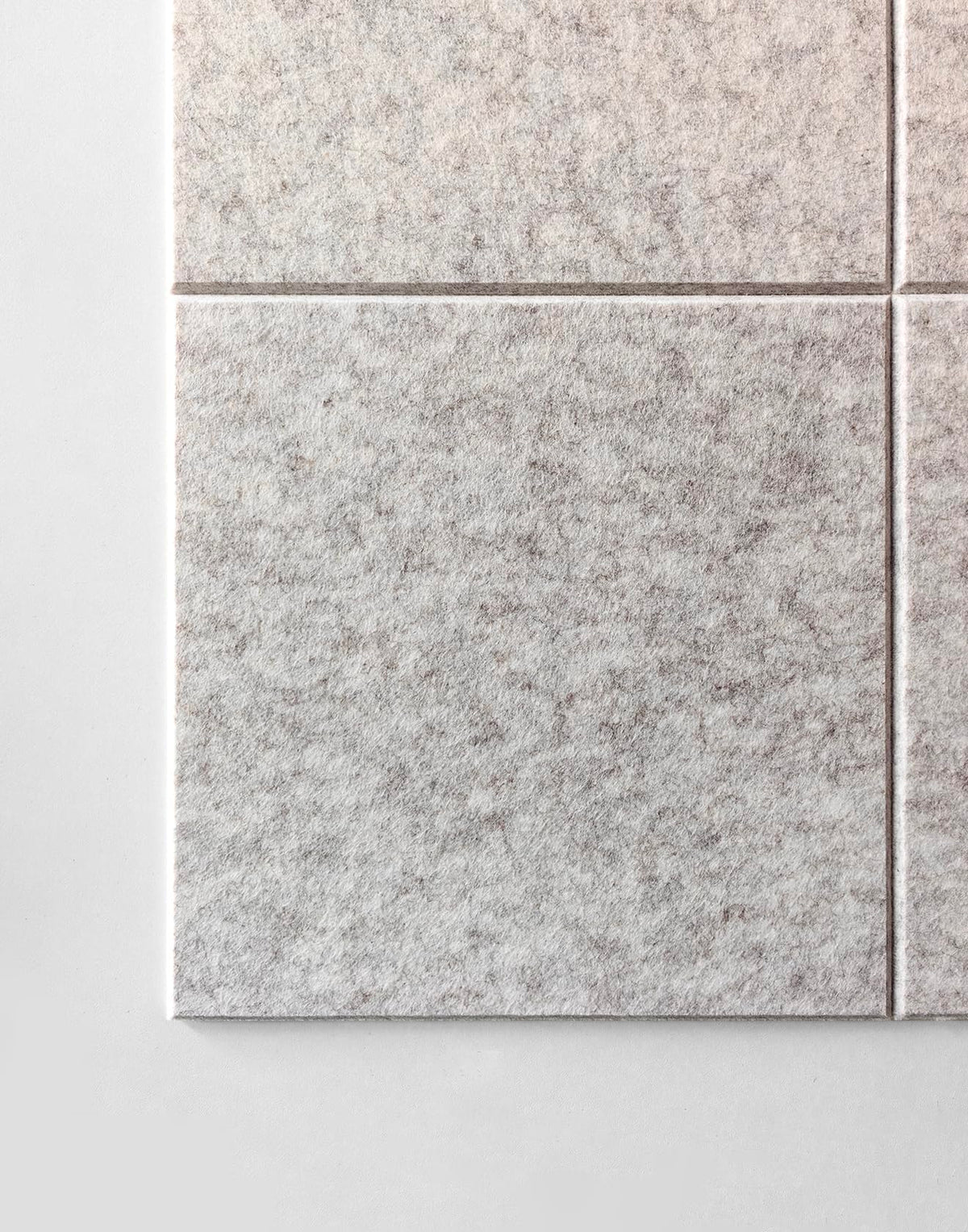 Cork Board 24 x36 Alternative - 6 Pack Felt Wall Tiles with Safe Removable Adhesive Tabs, Cork