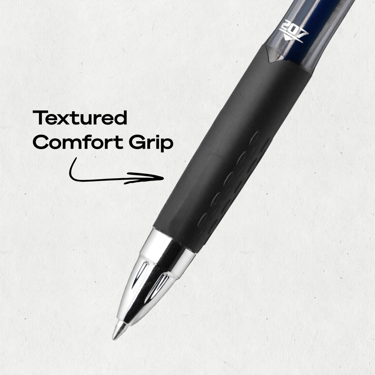 uniball™ 207 Gel Pens, Blue Ink, 0.7mm Medium Point, Retractable, 36 Count