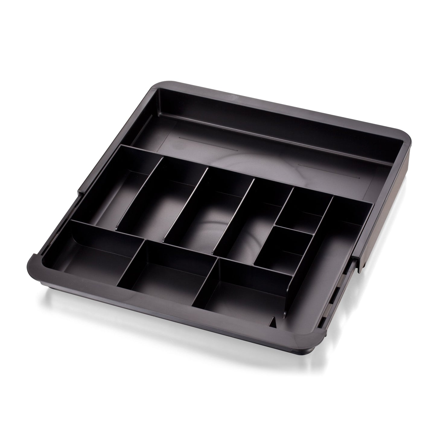 Officemate Expandable Drawer Organizer Tray, Adjustable 10.3"–16" Width, Customizable Compartments