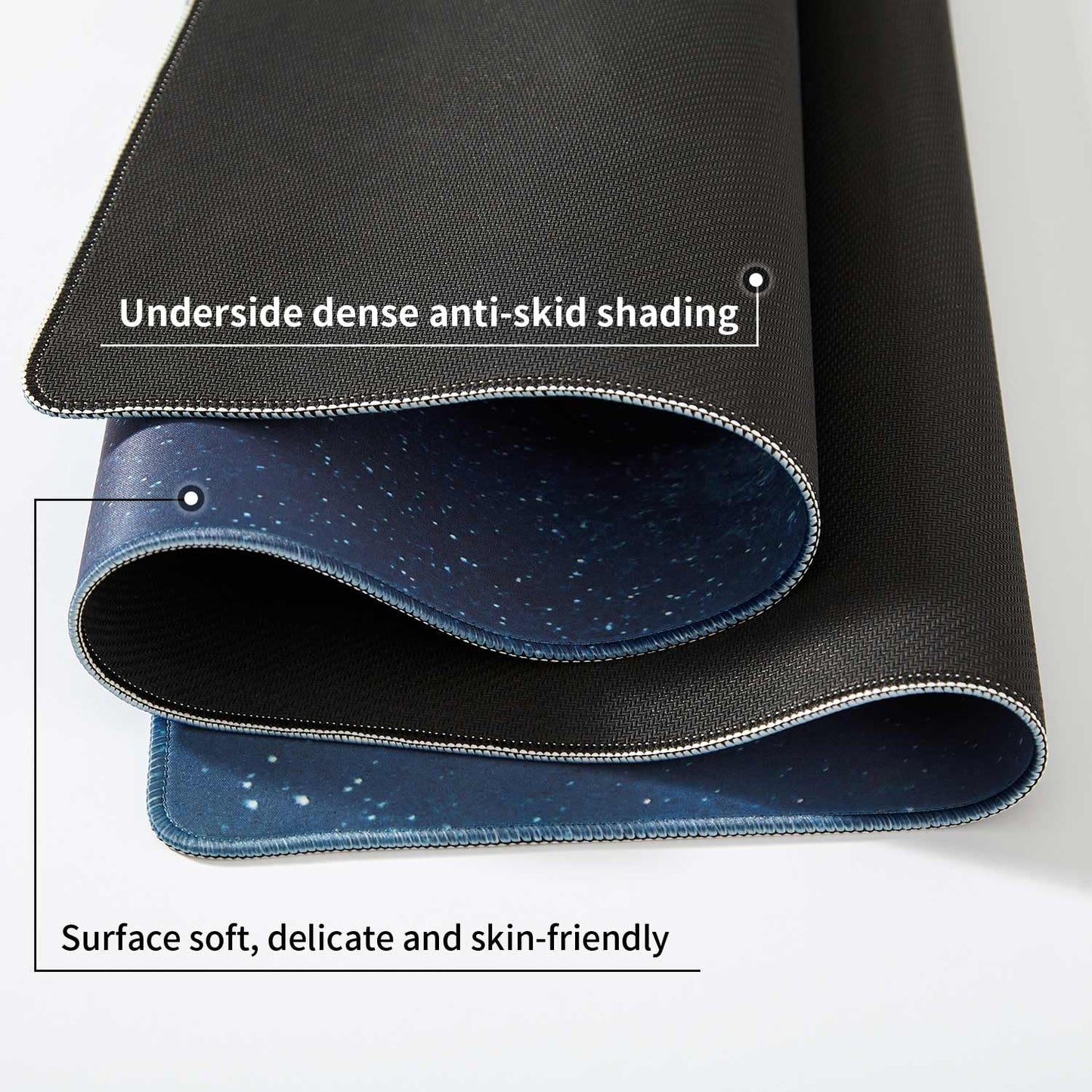DOBAOJIA Galaxy Mouse Pad, Mouse Keyboard Pad XXL 31.5” x 15.8”