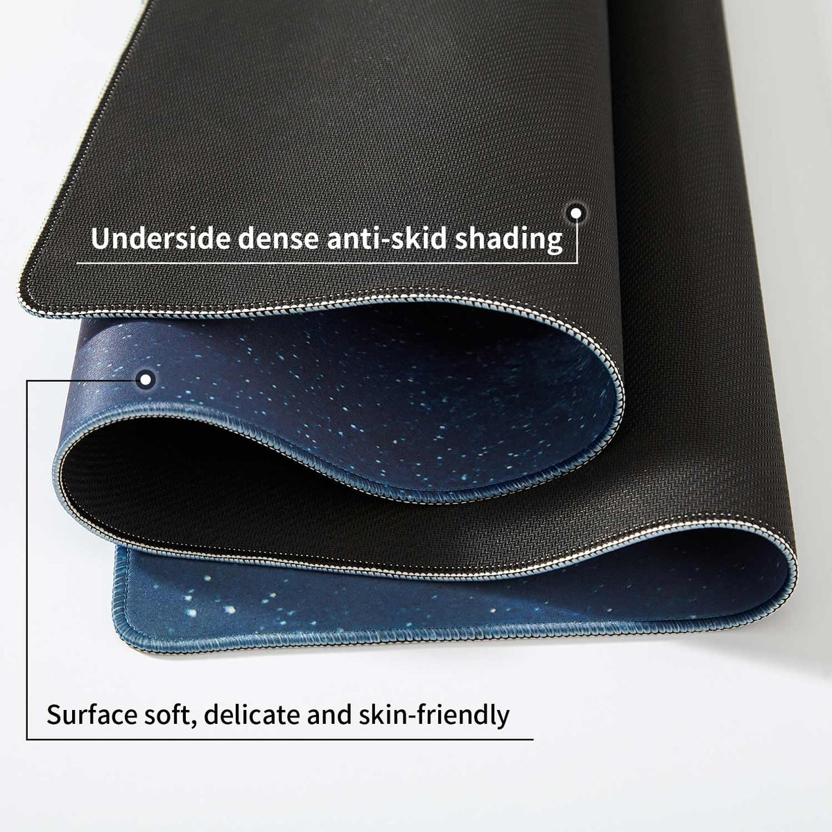 DOBAOJIA Galaxy Mouse Pad, Mouse Keyboard Pad XXXXL 47.2” x 16.9”