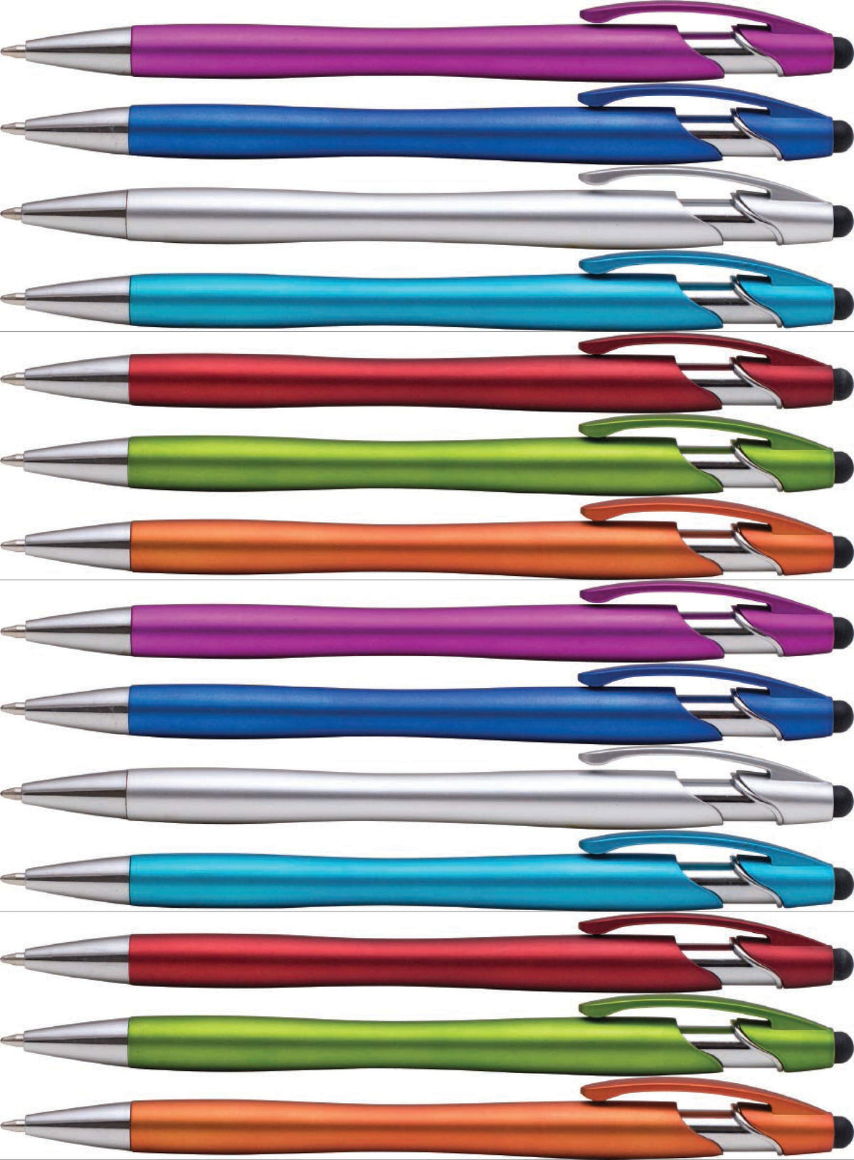 ExpressDesigns™ - The Beemer Ballpoint Pen w/Stylus Tip, Custom Personalized Black writing ink