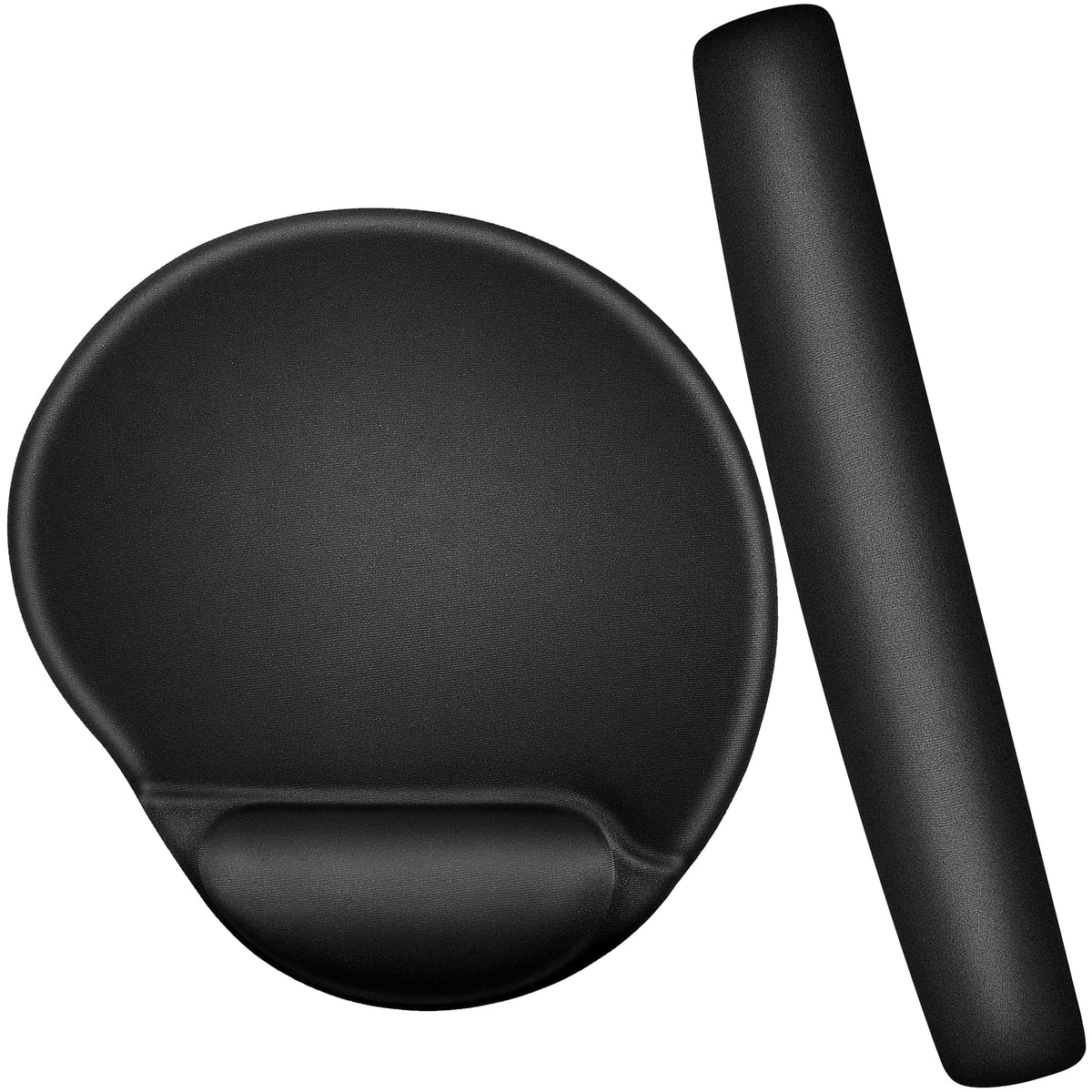 Wrist Rest Set of 2 Premium Soft Silicone Keyboard Wrist Support Bar and Mouse Wrist Rest Pads Set