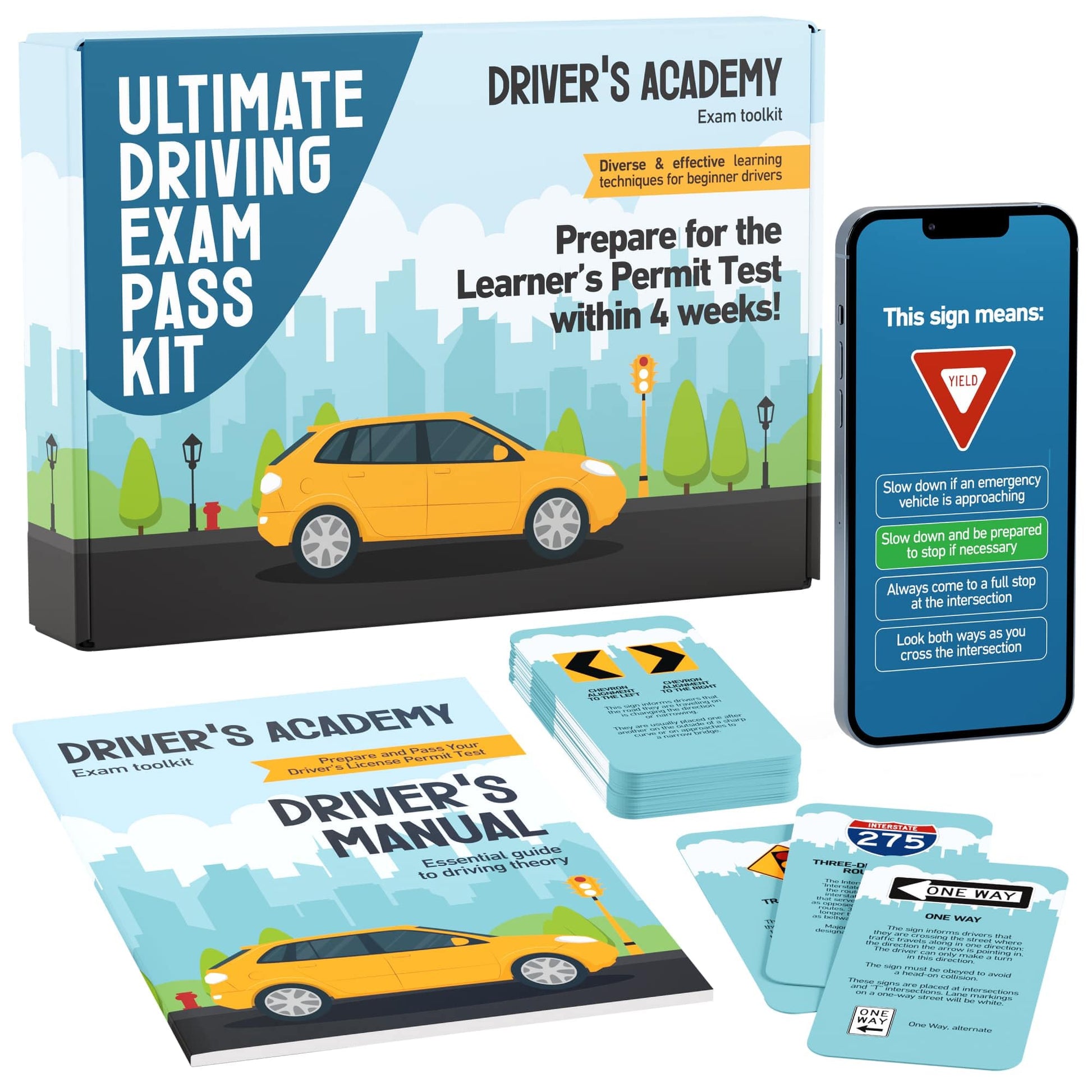 Driving Exam Pass Kit - Gifts for 15 16 17 Year Old Boys and Girls, Teen Boy Gifts 16-18, 2026
