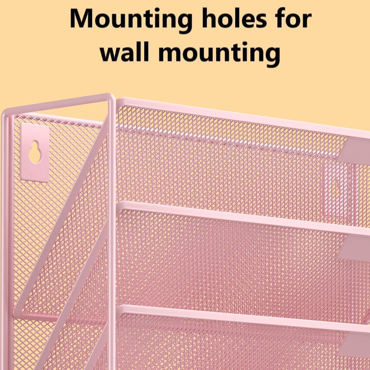 Kuntine.B Wall File Organizer Office Hanging Magazine Holder Wall File Organizer for Office Home