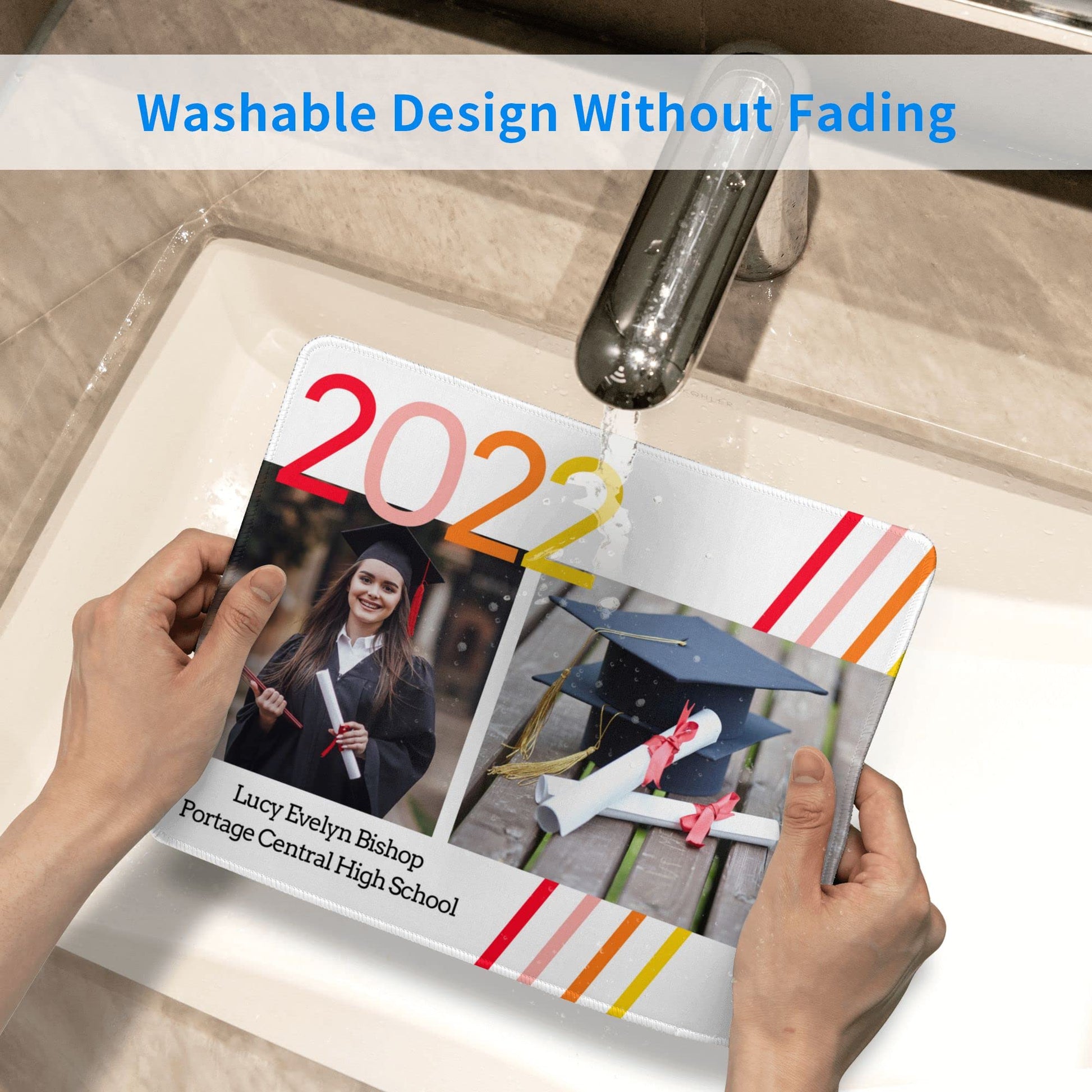 Custom Mouse Pad Personalized Photo Moues Pad with Your Image/Text for Office Gaming Computer Desk