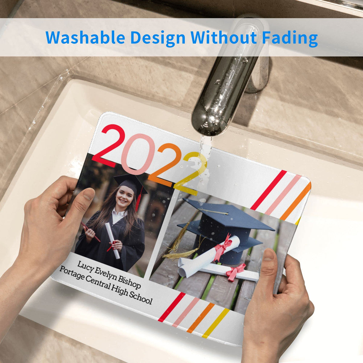Custom Mouse Pad Personalized Photo Moues Pad with Your Image/Text for Office Gaming Computer Desk