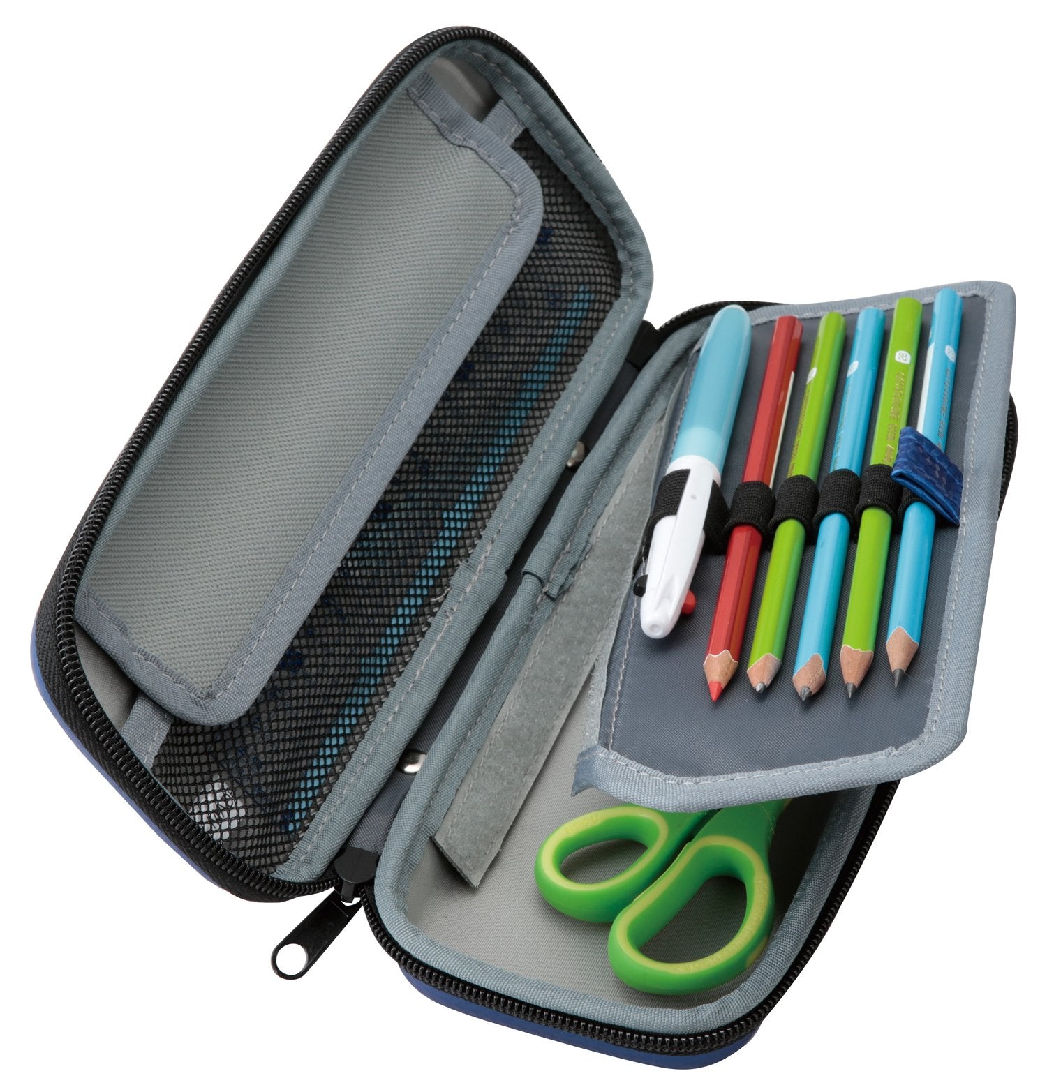レイメイ藤井 Raymay Fujii FSB150R Pen Case, Pencil Case, Large Capacity, Top Liner, EVA, Red