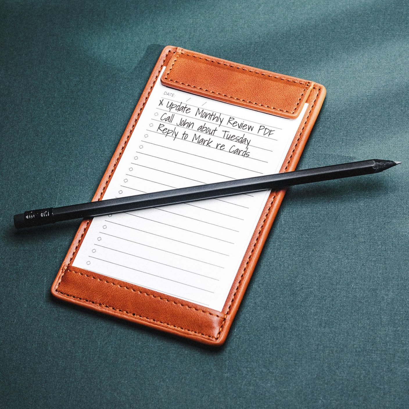 Notsu Note Card Holder Minimalist 3x5 Inch