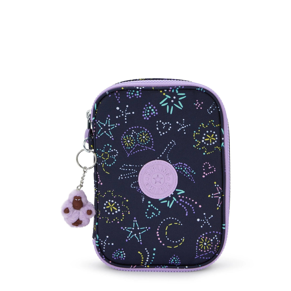Kipling Women's 100 Pens Printed Case, Organize Accessories, Art Supplies, Makeup, Travel Organizer