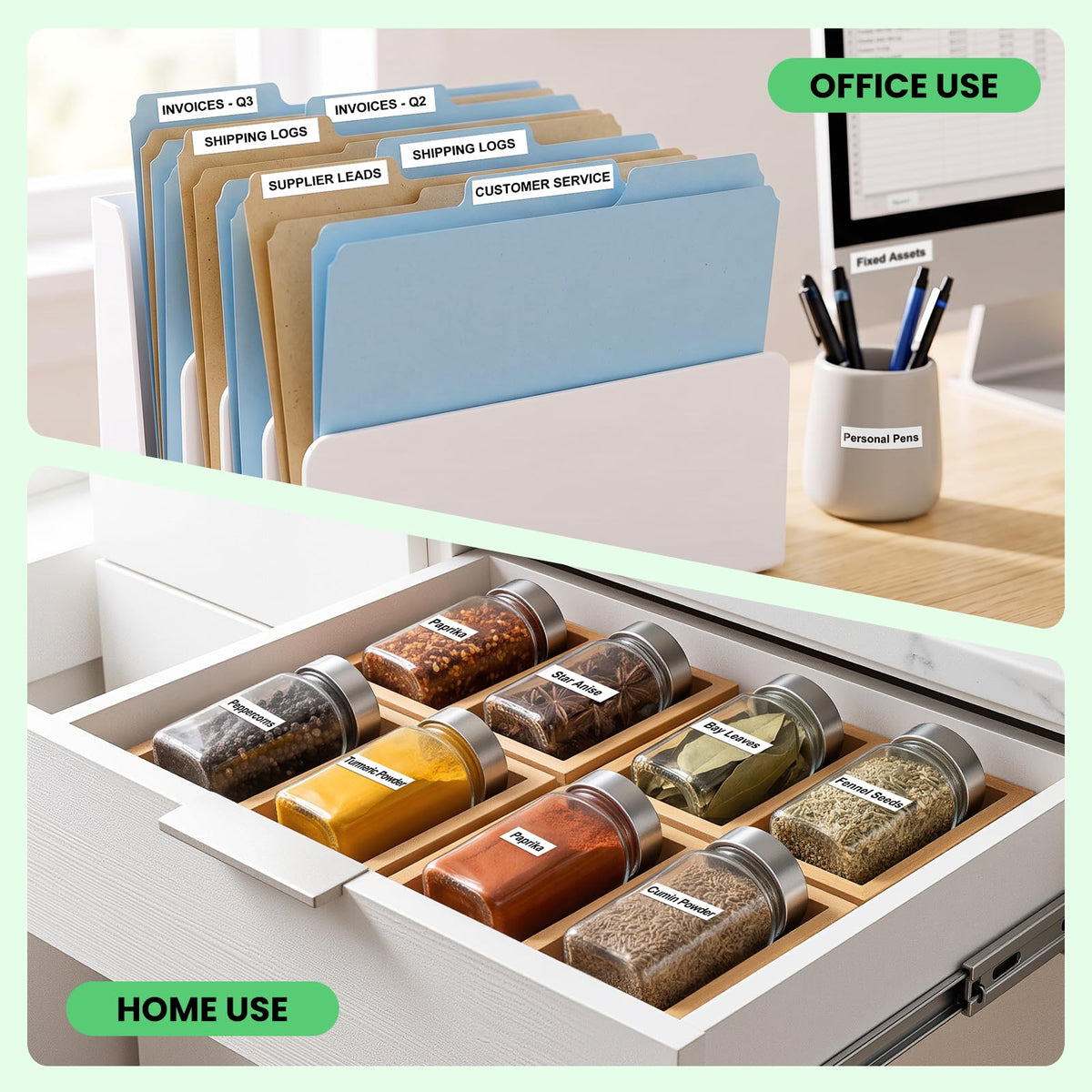 Label KINGDOM TZE231 Replace for Brother Ptouch 12mm 0.47" Label Maker Tape