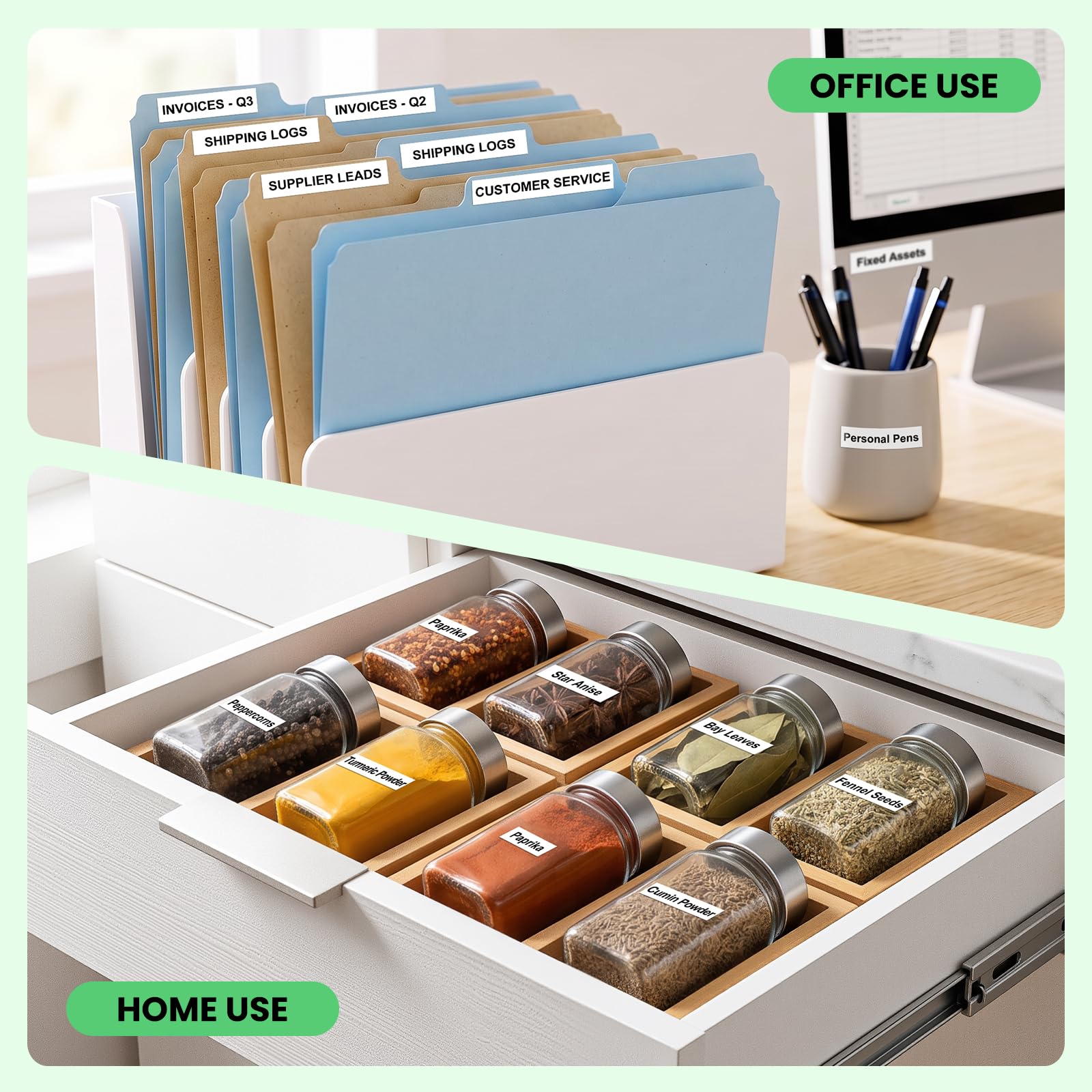 Label KINGDOM TZE231 Replace for Brother Ptouch 12mm 0.47" Label Maker Tape