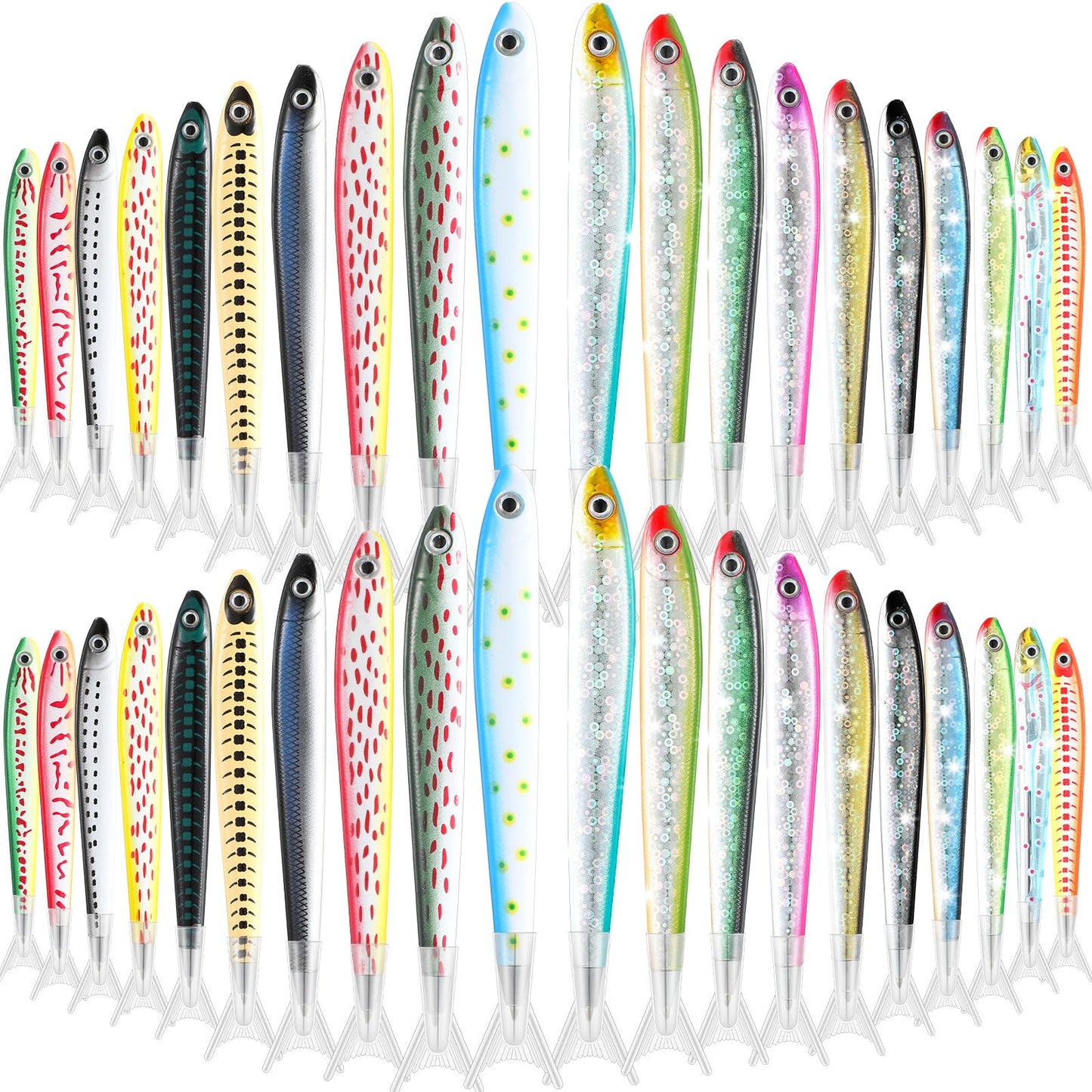 Meanplan 40 Pack Fish Pen Fishing Party Favors Birthday Gifts