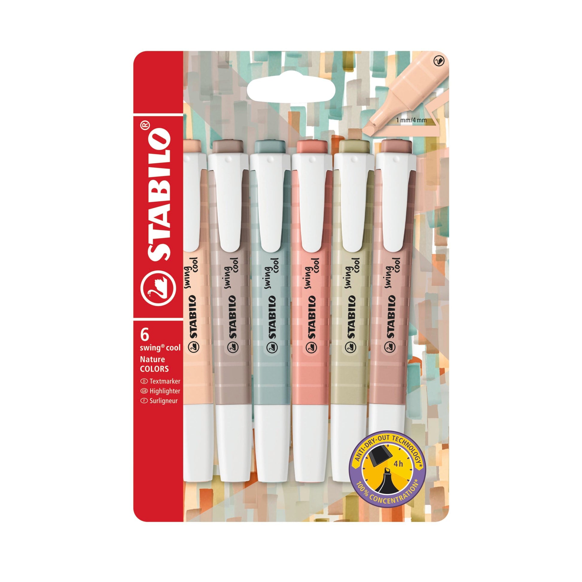 STABILO swing cool NatureCOLORS - Highlighter
