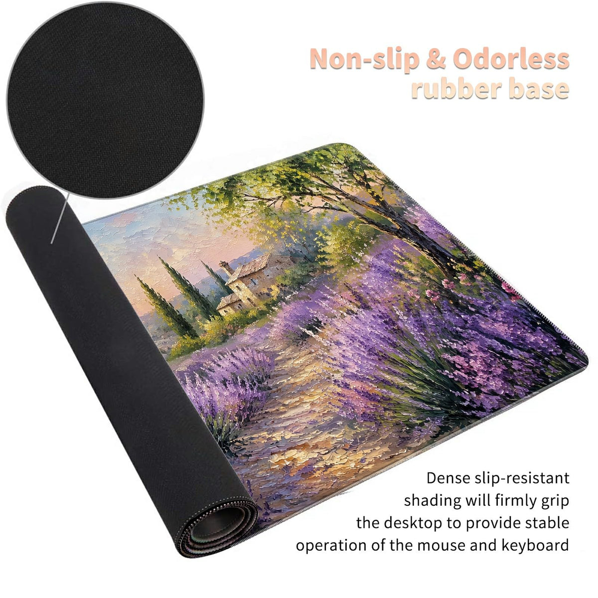 Desk Mat Large Gaming Mouse Pad + Coaster