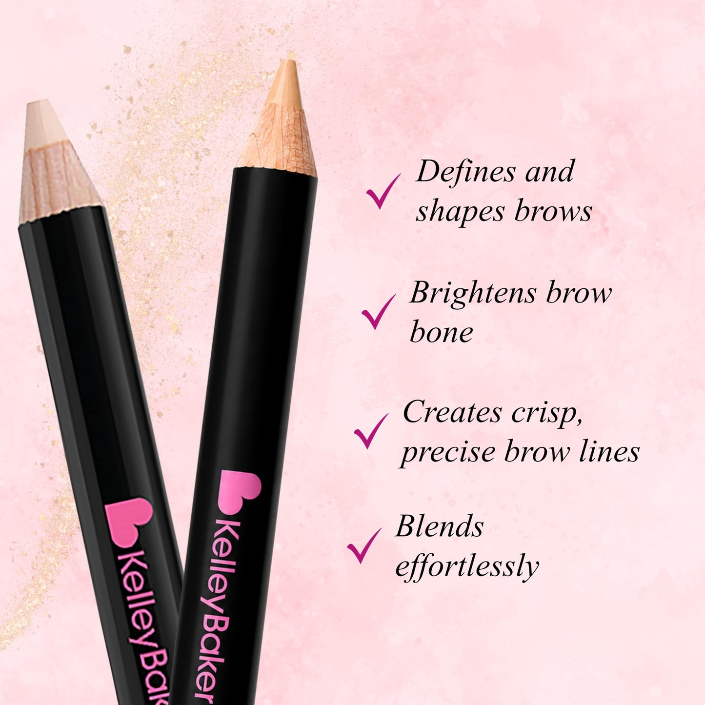 Kelley Baker Brows Camo Highlighter Pencil, Light