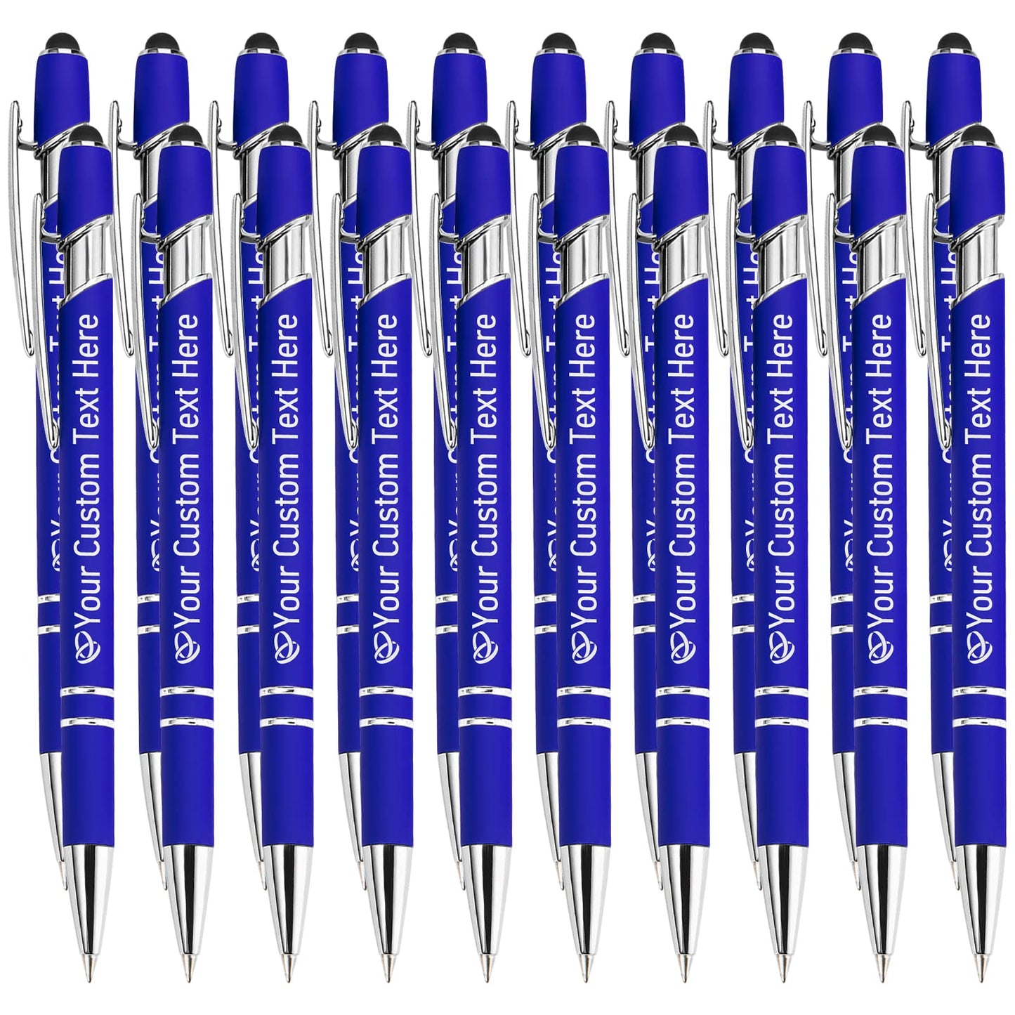 STREADVE Personalized Custom Pens with Name Engraved Logo Text Pen, Pack of 20 Customized Smooth