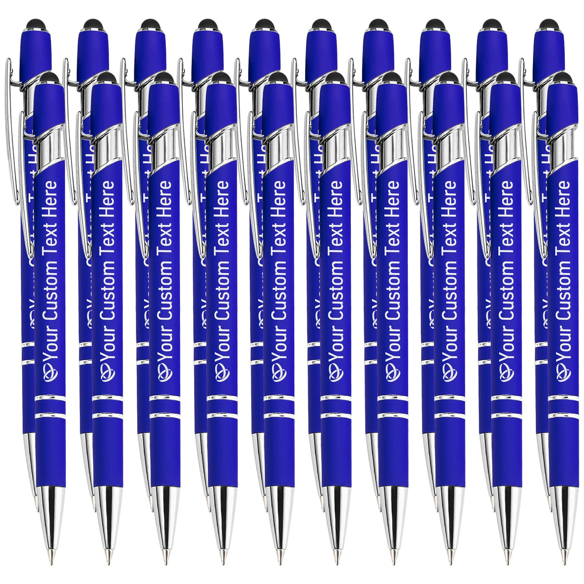 STREADVE Personalized Custom Pens with Name Engraved Logo Text Pen, Pack of 20 Customized Smooth